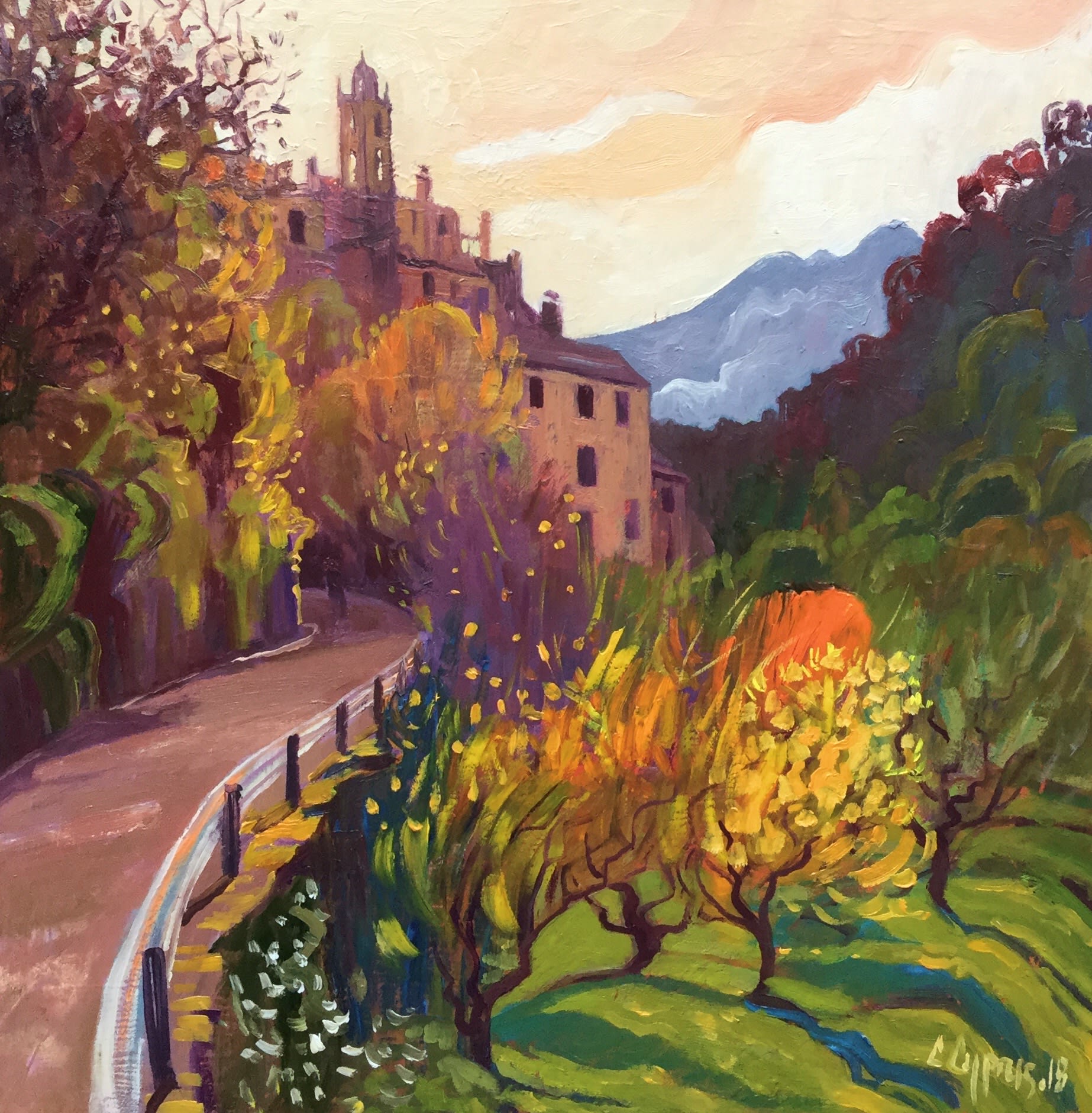 Chris Cyprus, Orchidea Autunnale, 2018