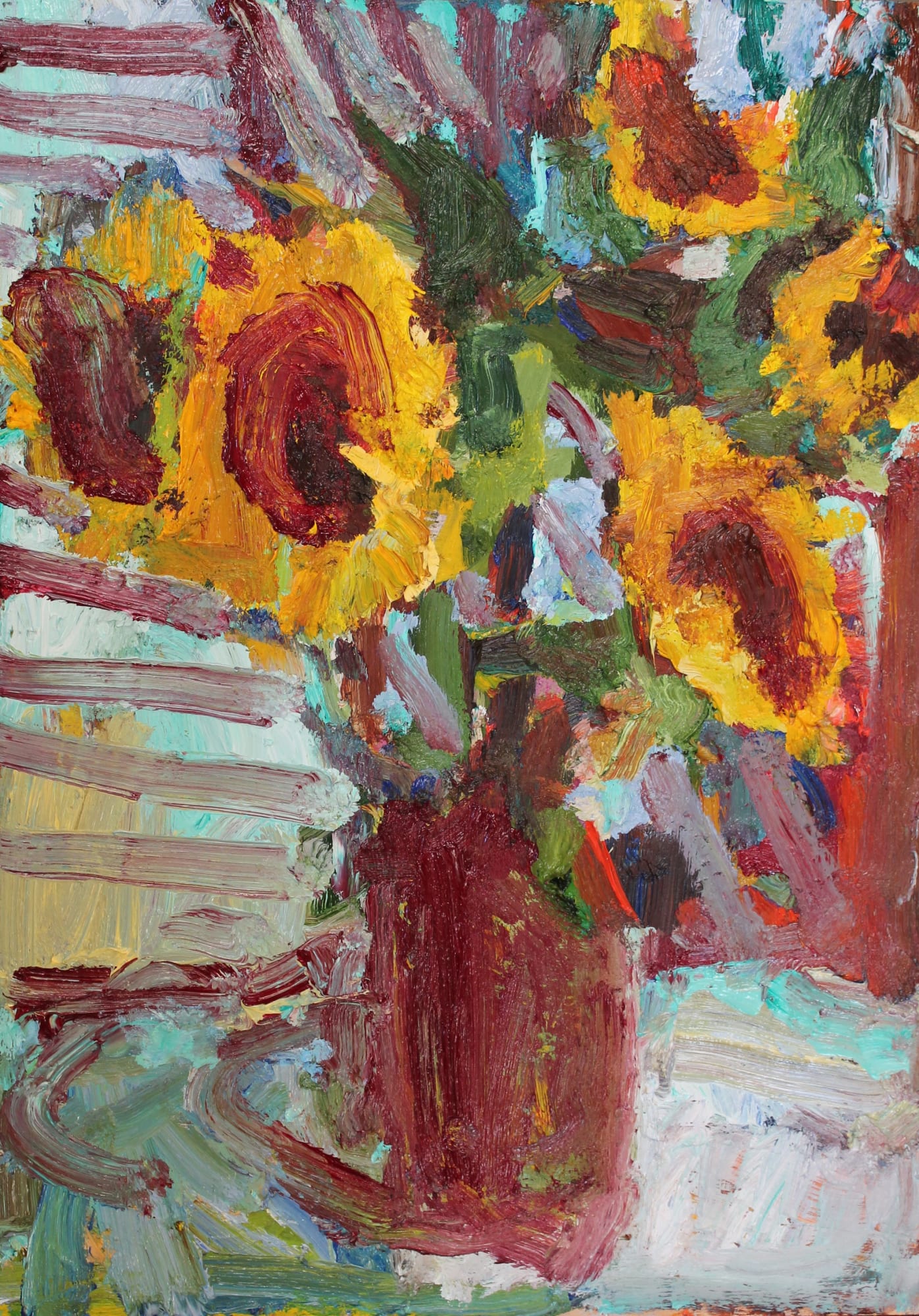 Craig Jefferson NEAC, Sunflowers and Stripes