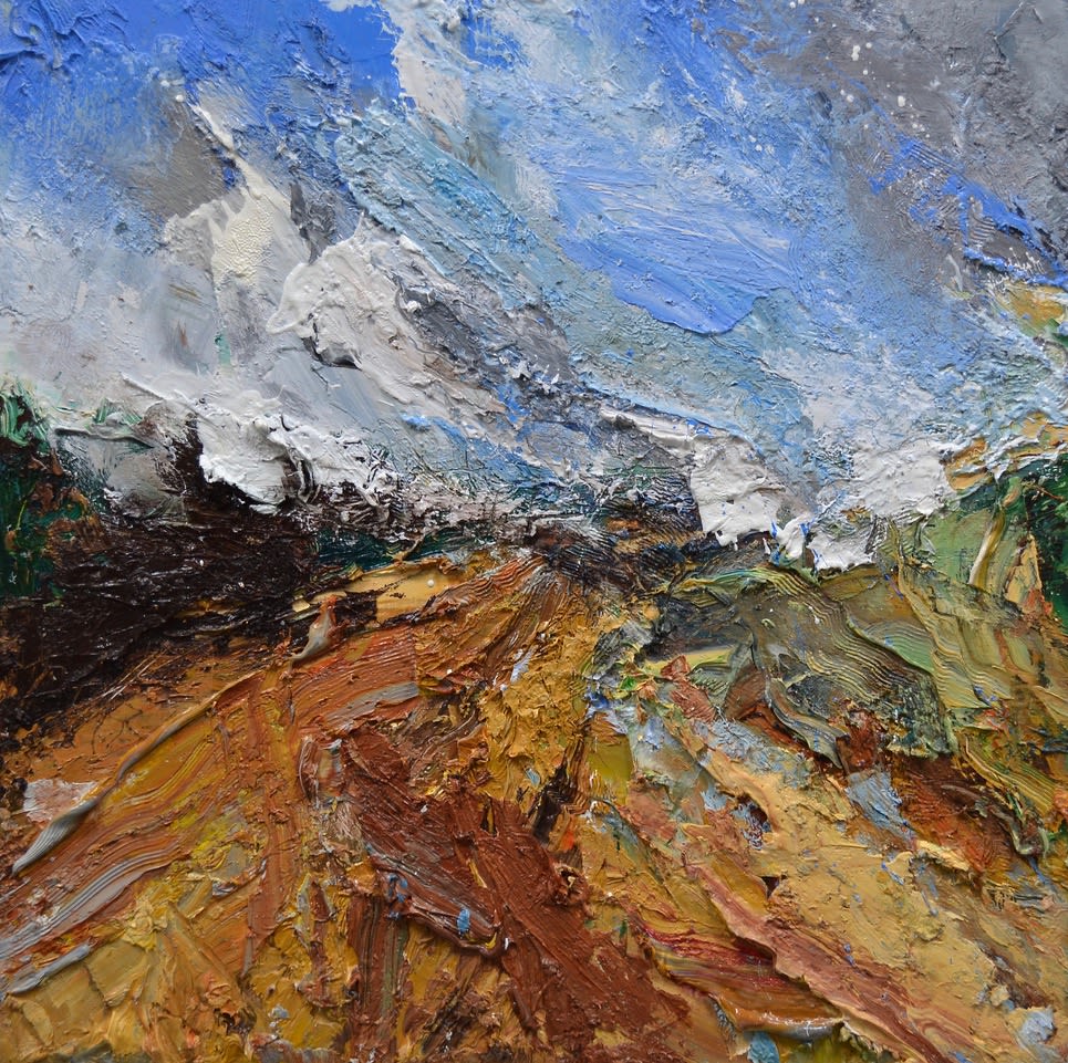 Matthew Bourne, After The Harvest, Towards Several Wood, Derbyshire