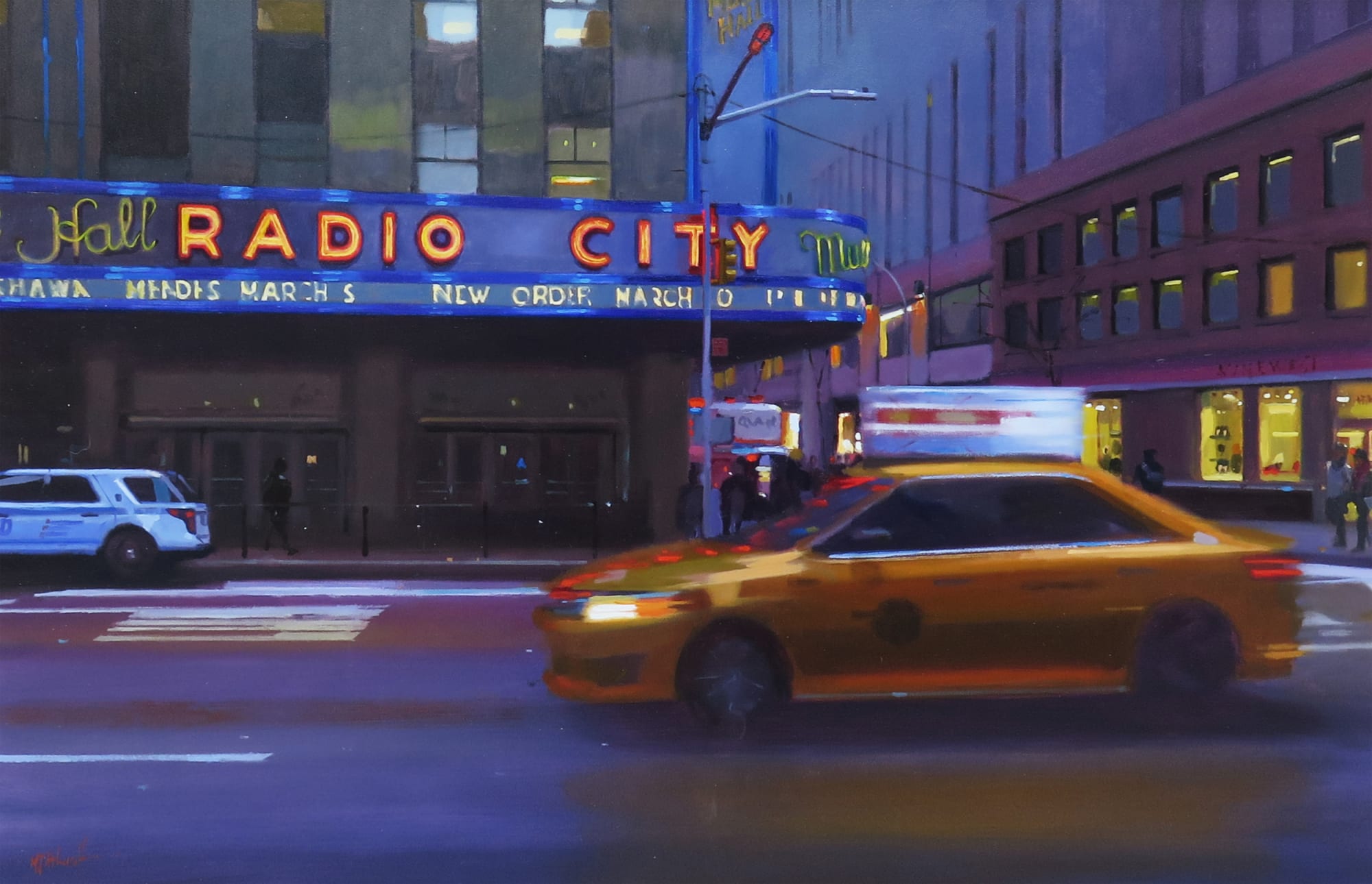 Michael Ashcroft ROI MAFA, Radio City Pick Up NYC