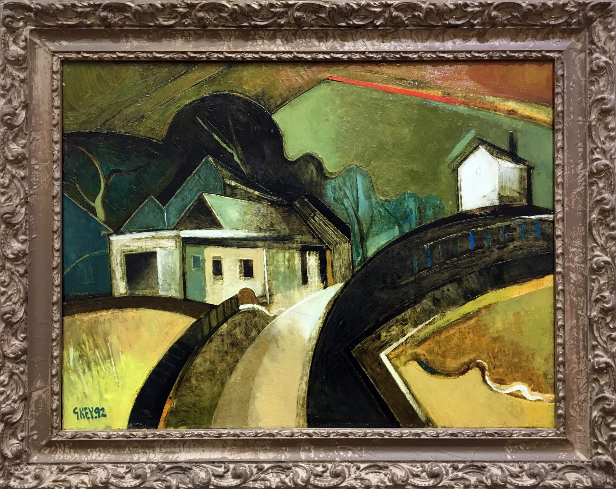 Geoffrey Key, Farm Lane, 1992