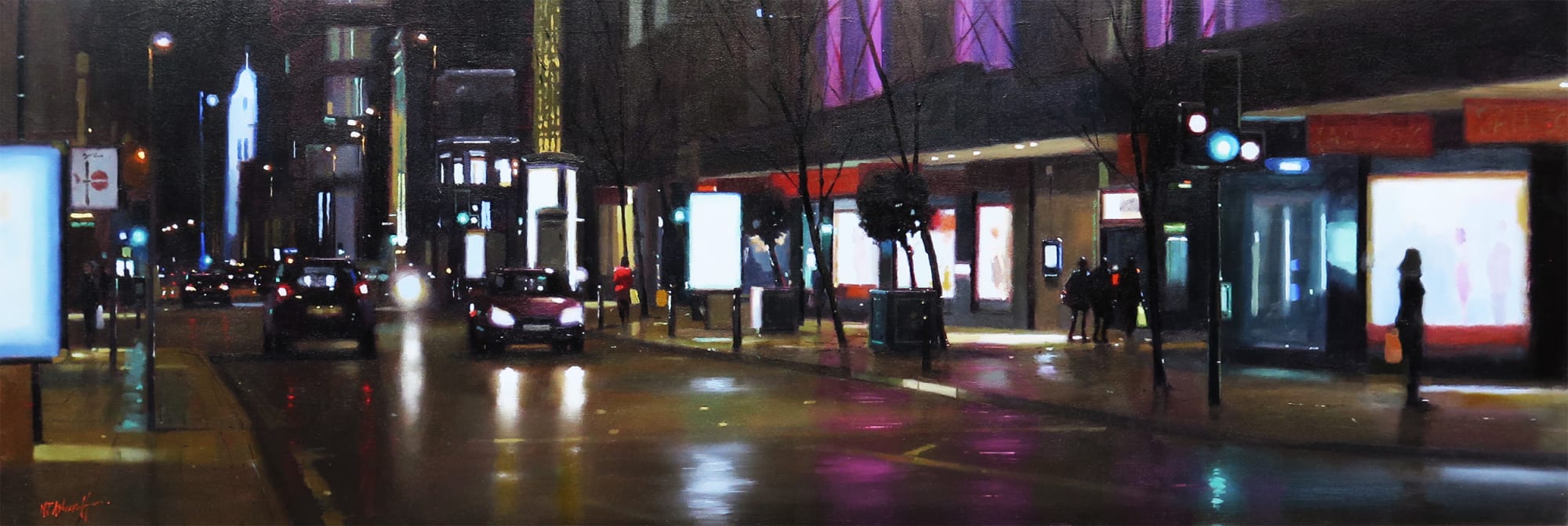 Michael Ashcroft MAFA, Deansgate Shoppers, Manchester