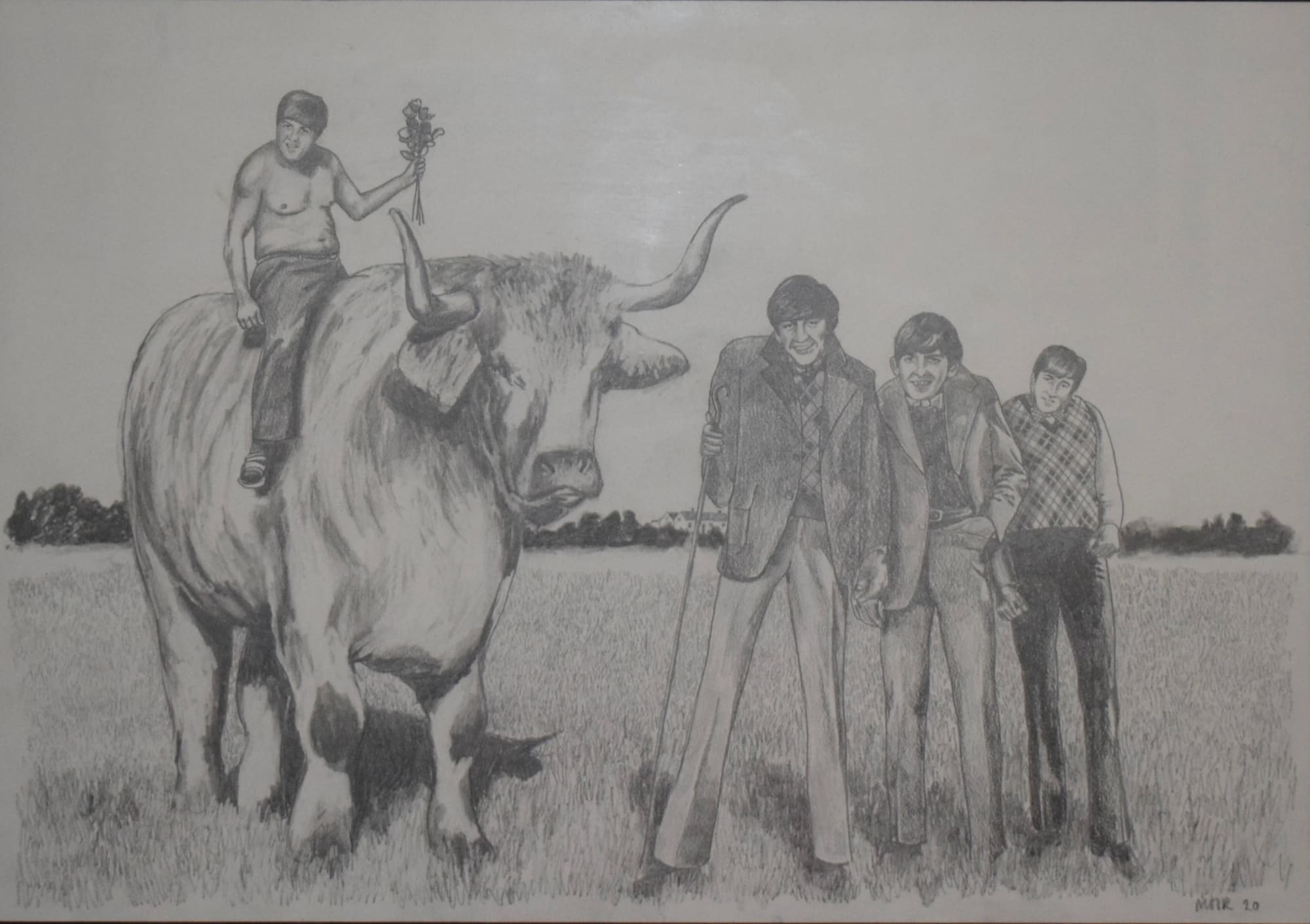 Jim Moir, The Beatles on their Oxen