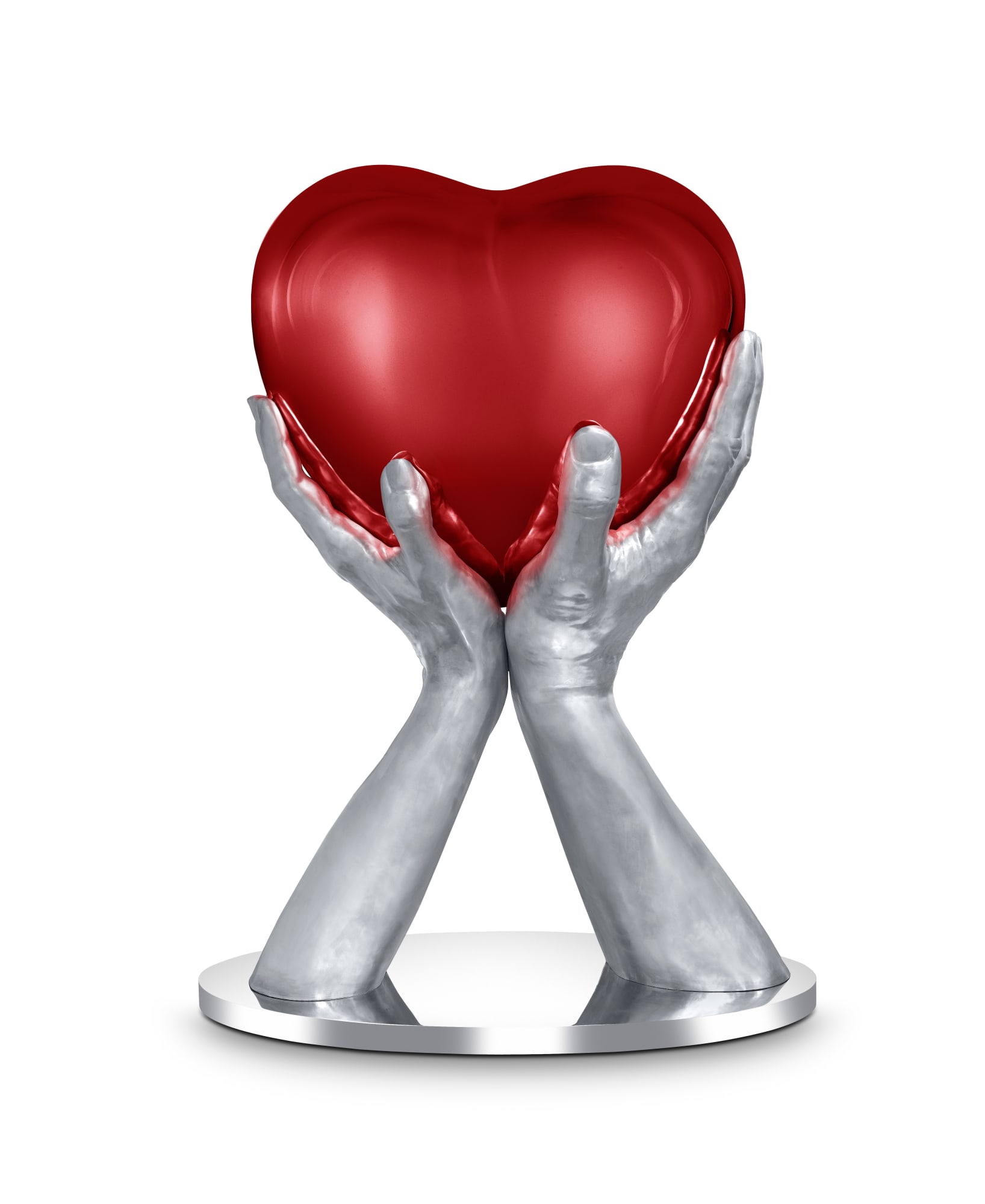 Lorenzo Quinn, I GIVE YOU MY HEART III, 2025