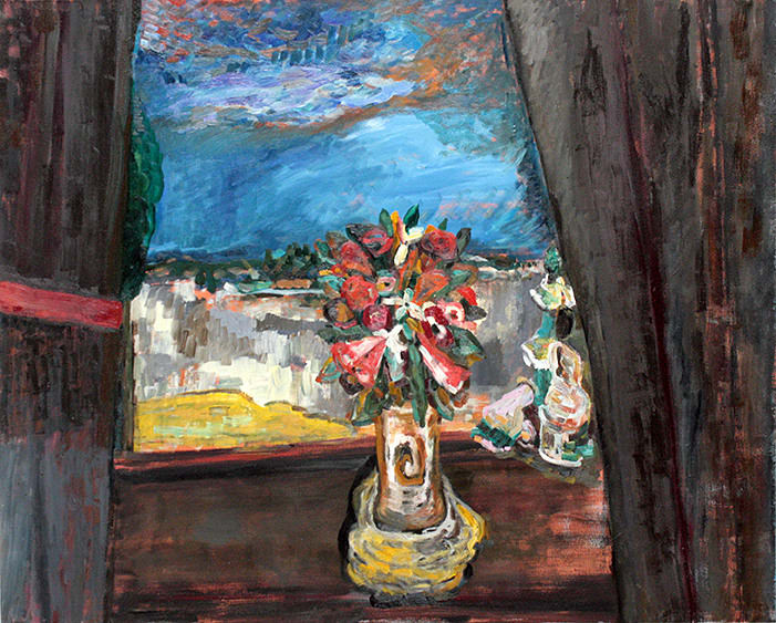 Gina Rorai, A Table by the Lake, 2014