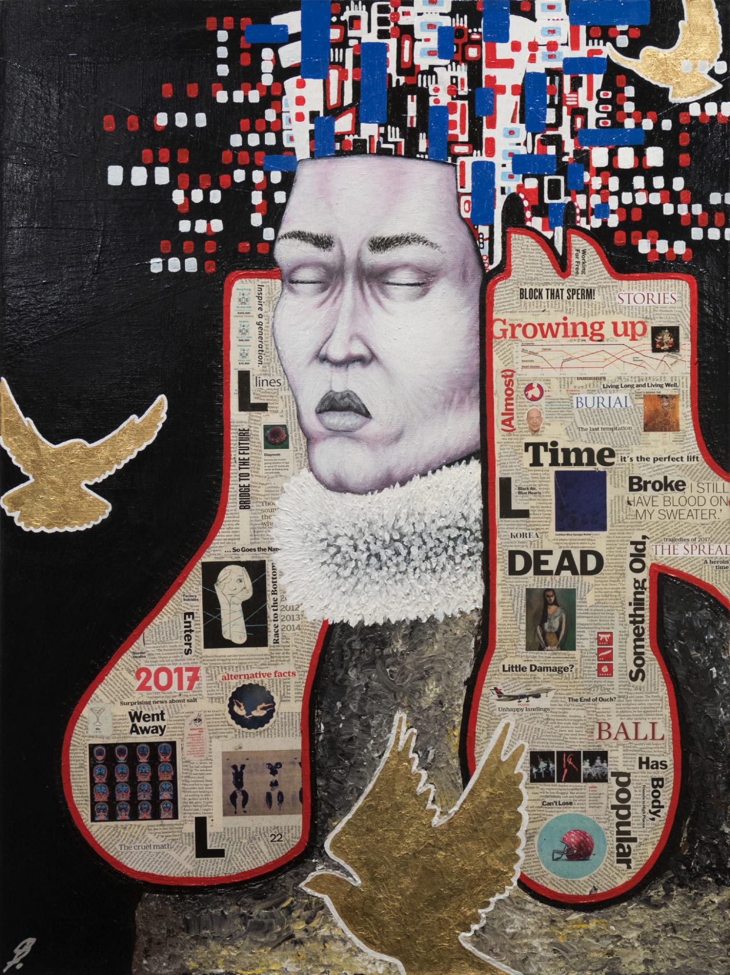 Christian Butterfield, Portrait #4, 2017