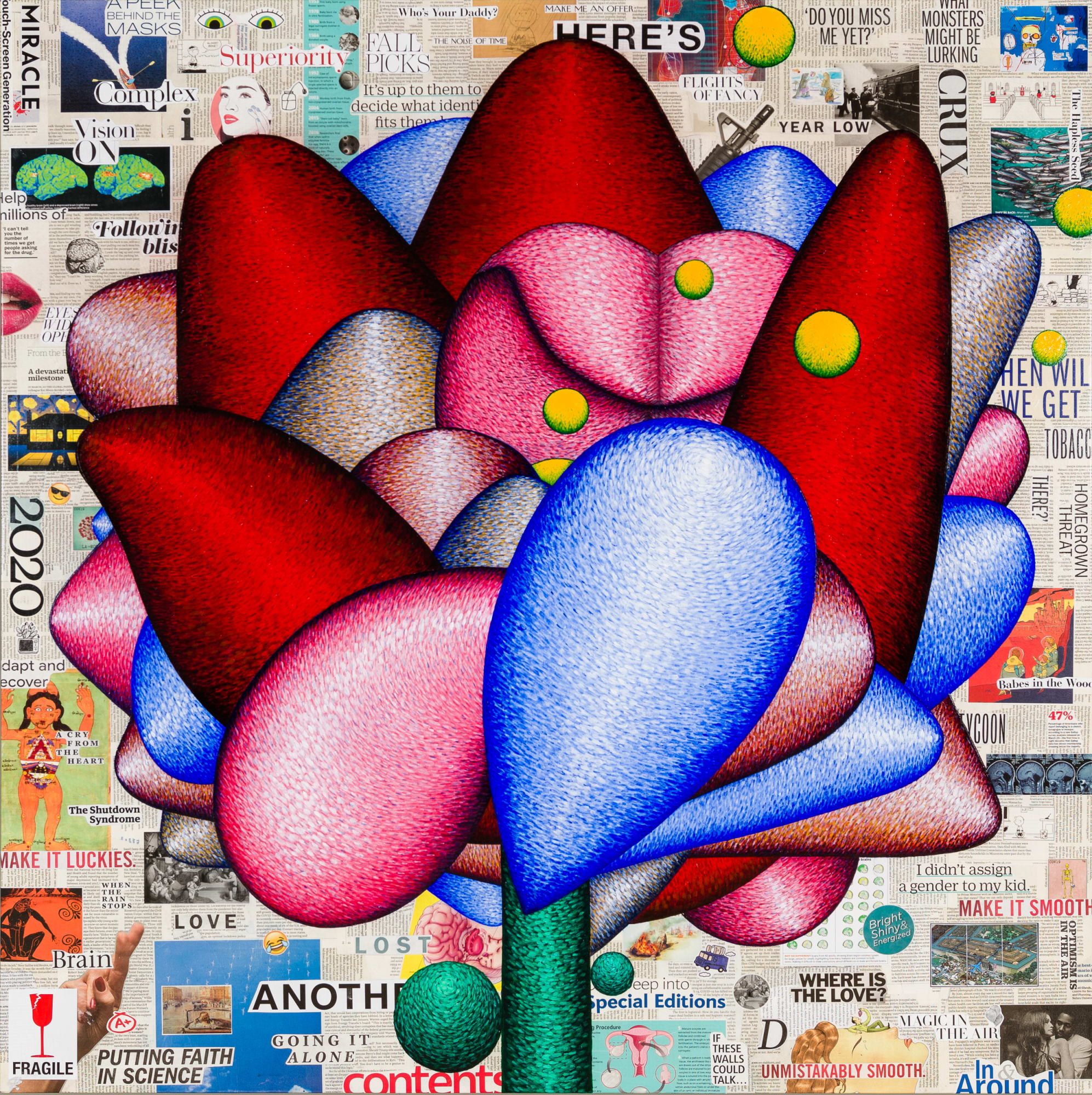 Christian Butterfield, Apology Flower #6, 2021