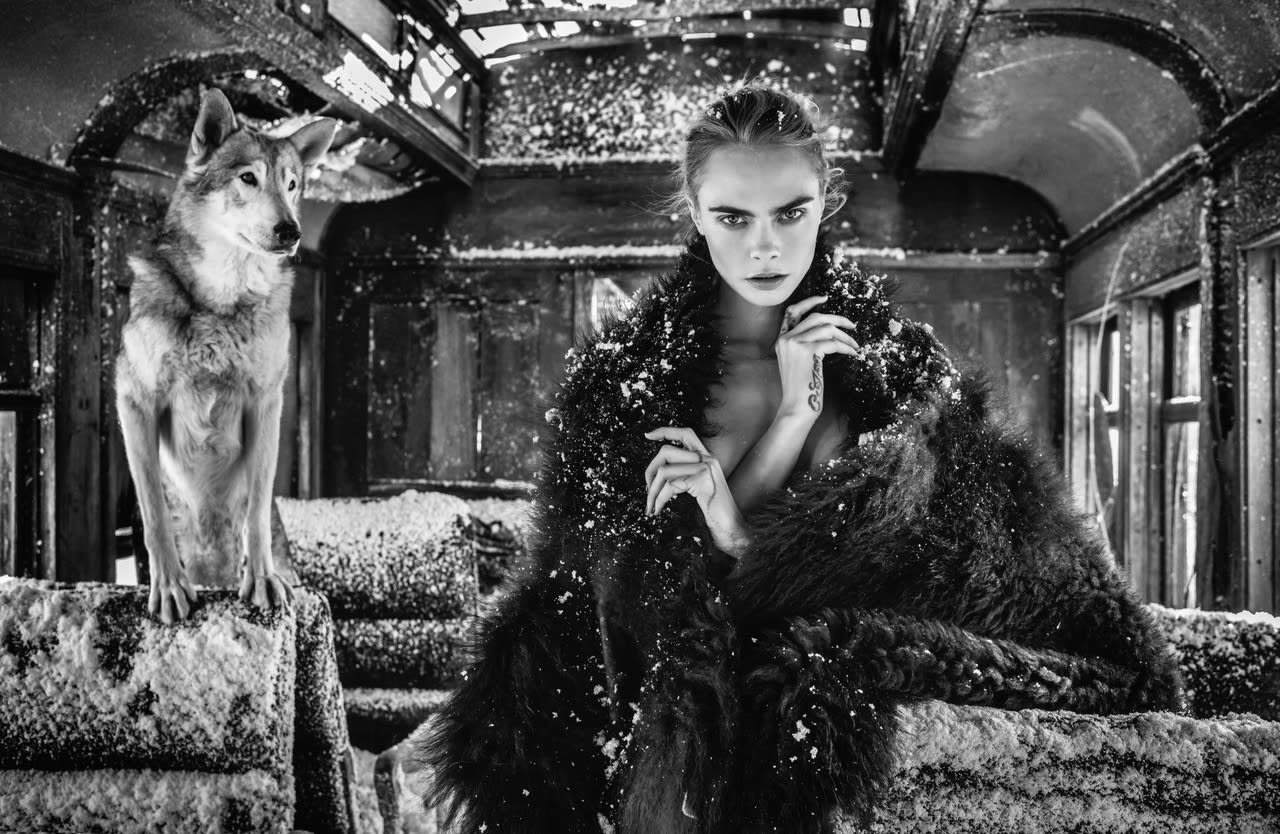 David Yarrow, The Girl on the Train