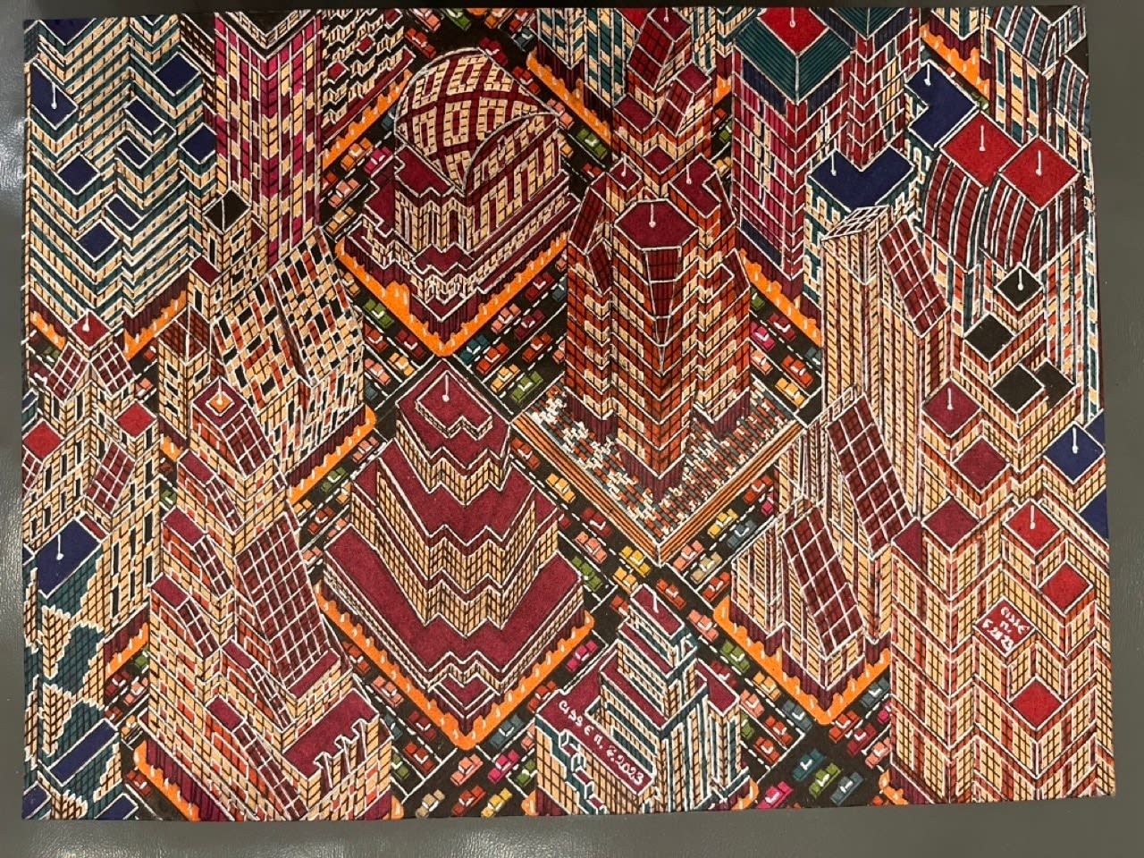 Mamadou Cissé, Sans titre, 2023