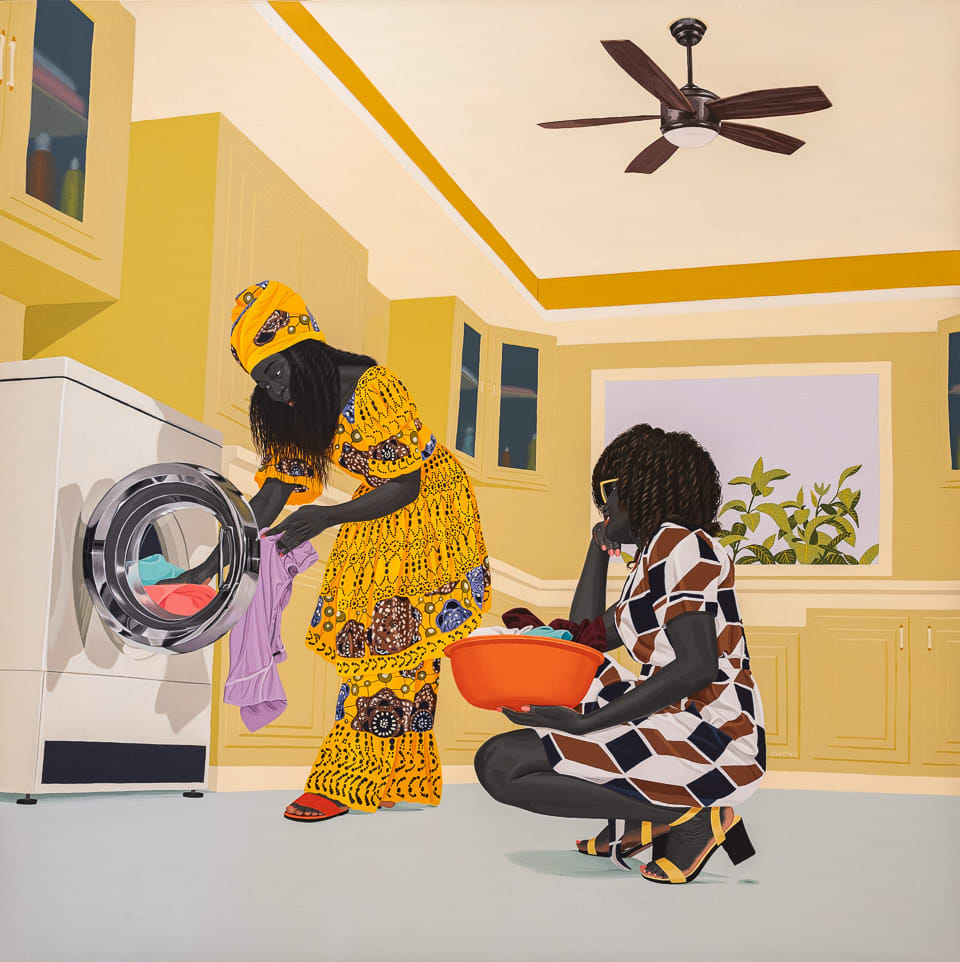 Jourdan Tchoffo, La lessive, 2023