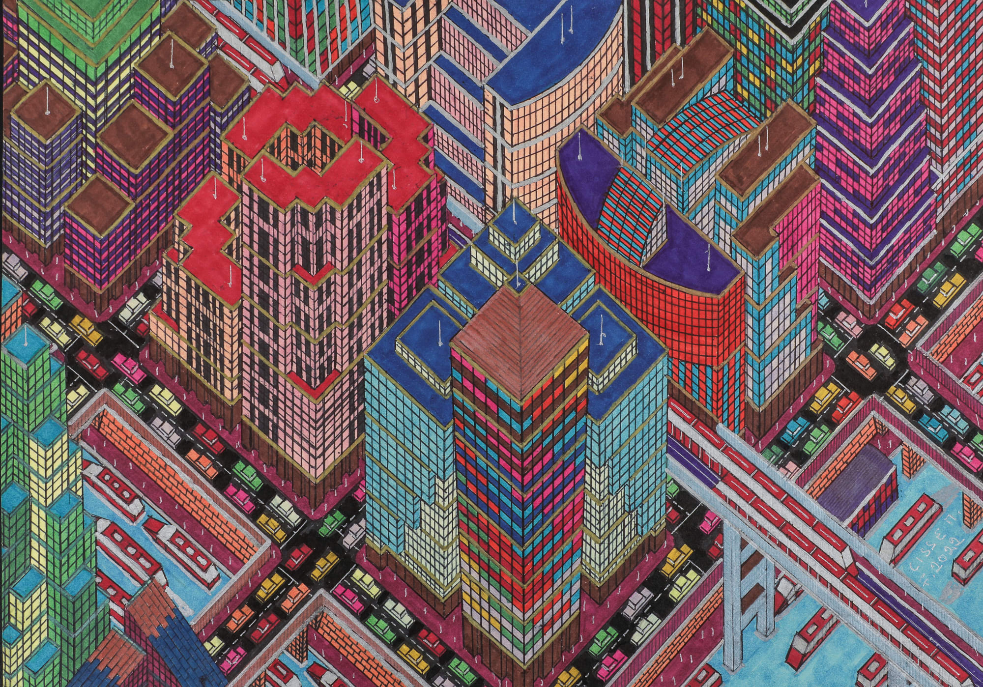 Mamadou Cissé, Sans titre, 2022