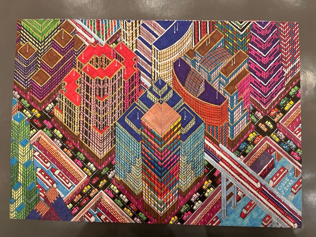 Mamadou Cissé, Sans titre, 2022