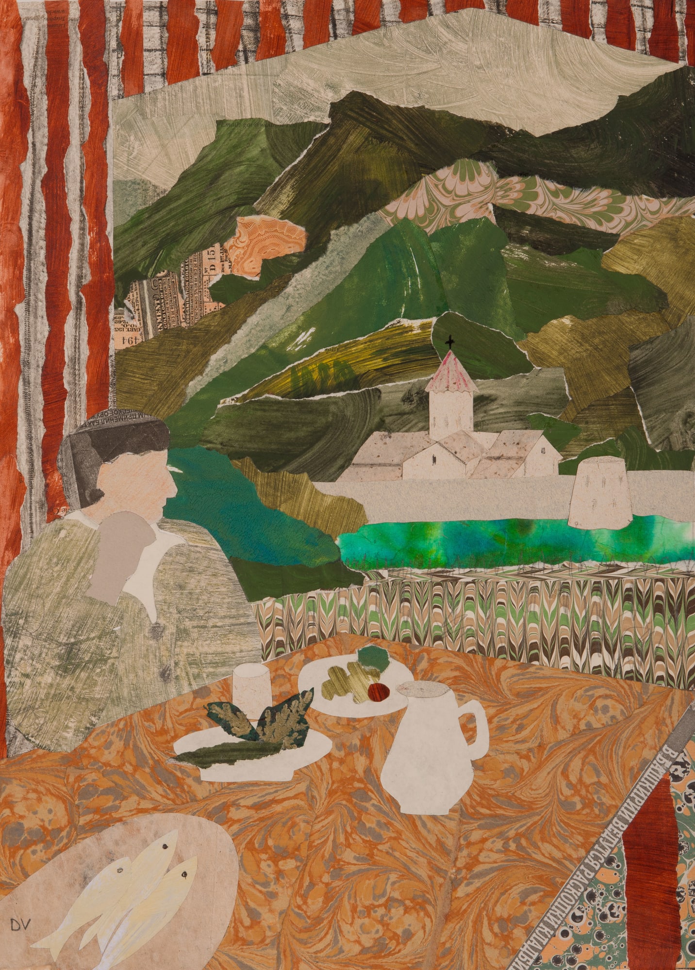 Dione Verulam, Lunch at Tatev, Armenia (London Gallery)