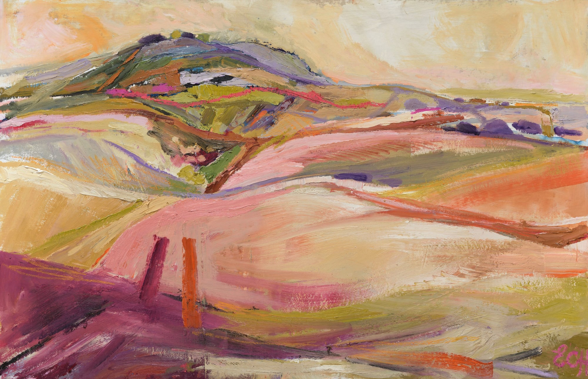 Emma Haggas, Colourful Landscape