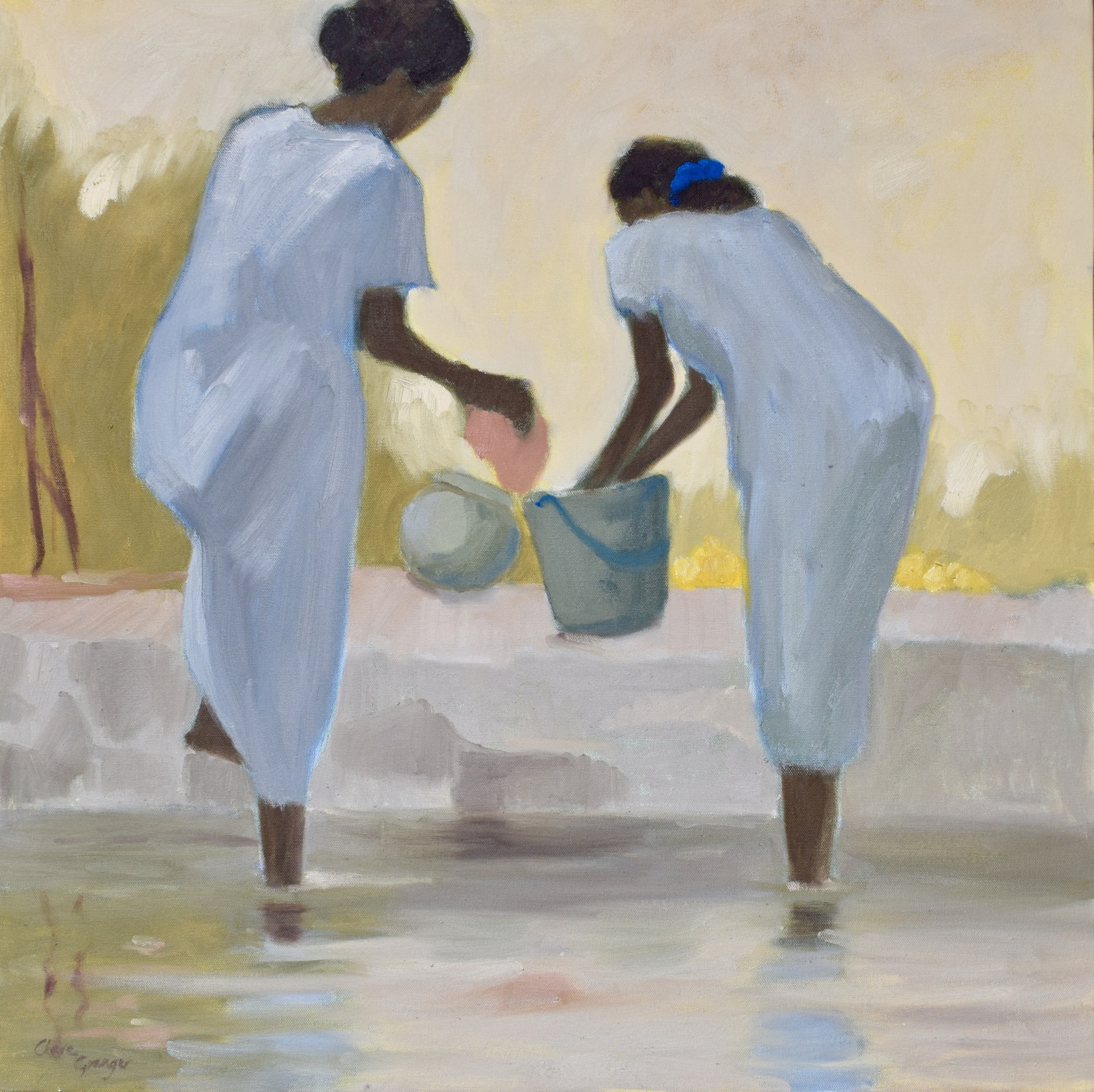 Clare Granger, Washing in the Backwaters
