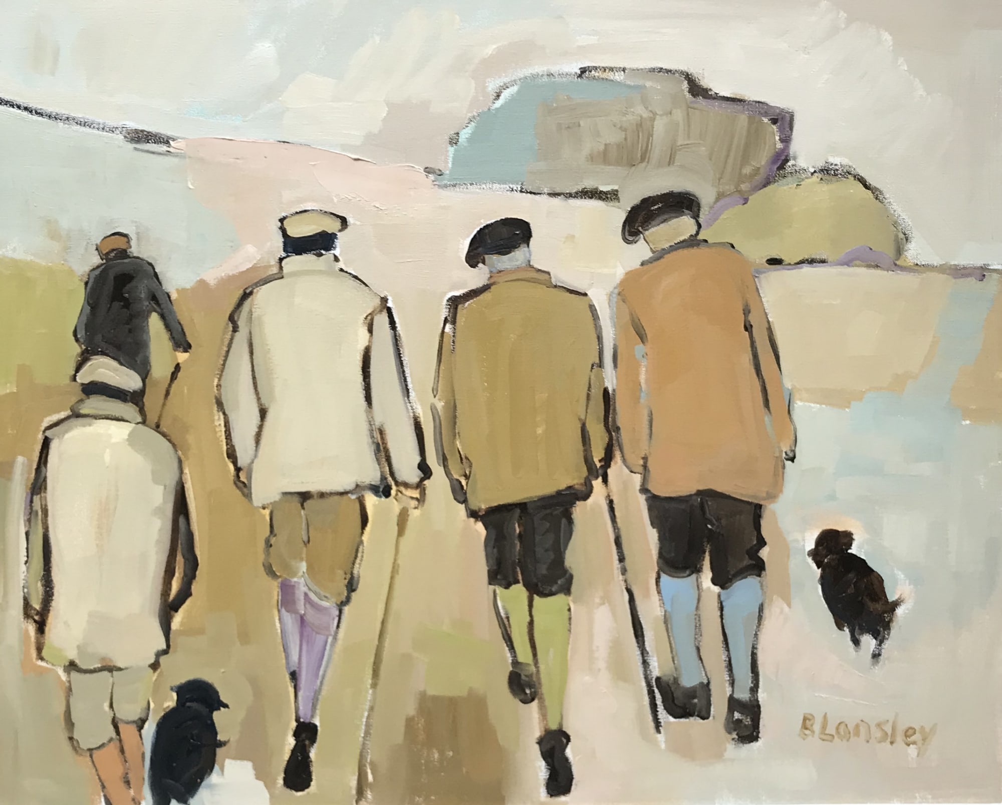 Bridget Lansley, To the Gun Cart