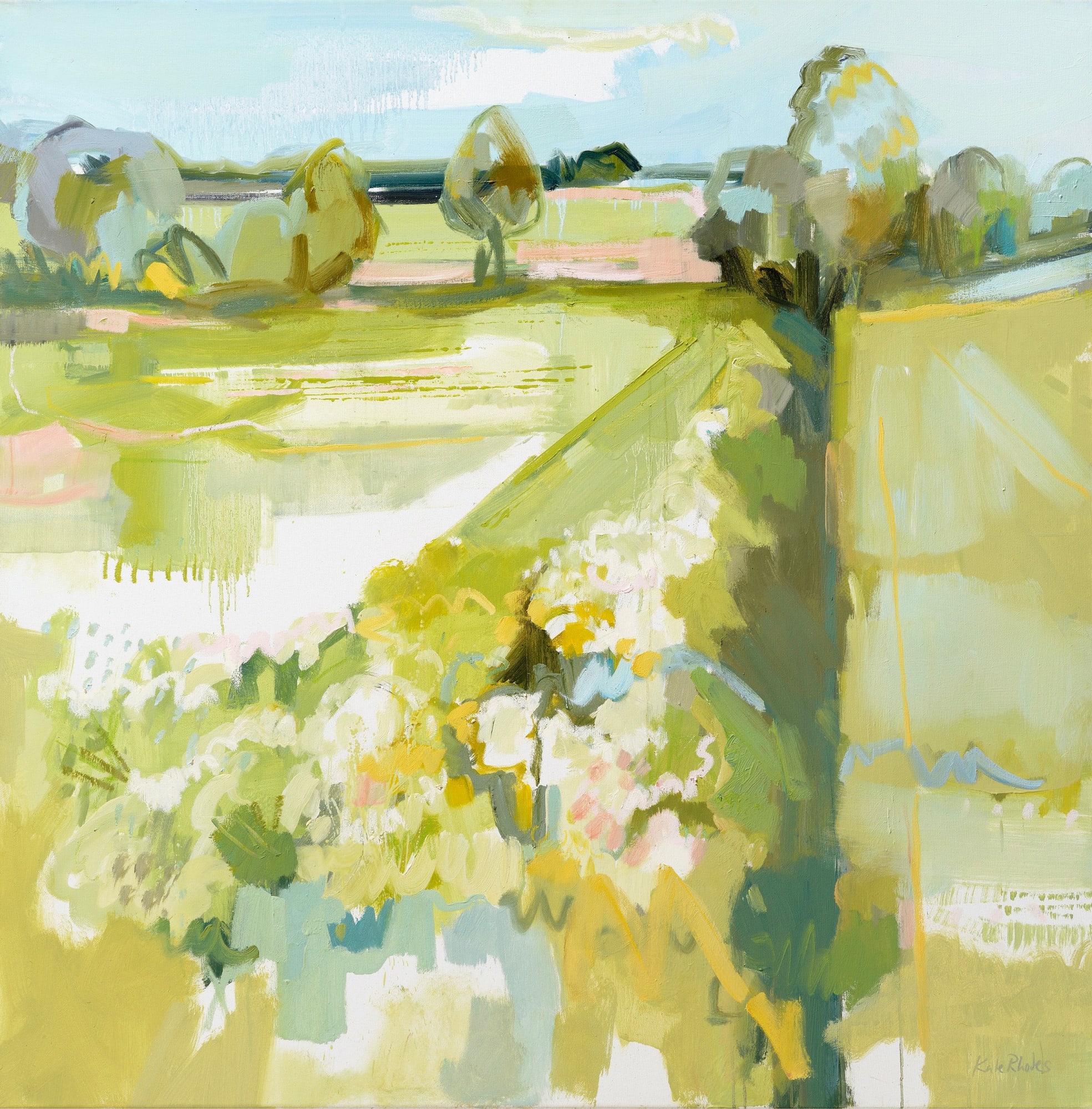 Kate Rhodes, Froth of Cow Parsley II