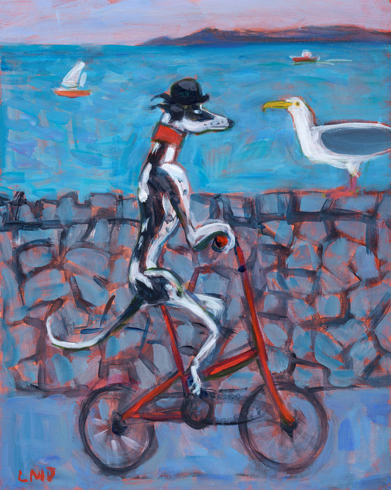 Lucy Dickens, Along the Coastal Road