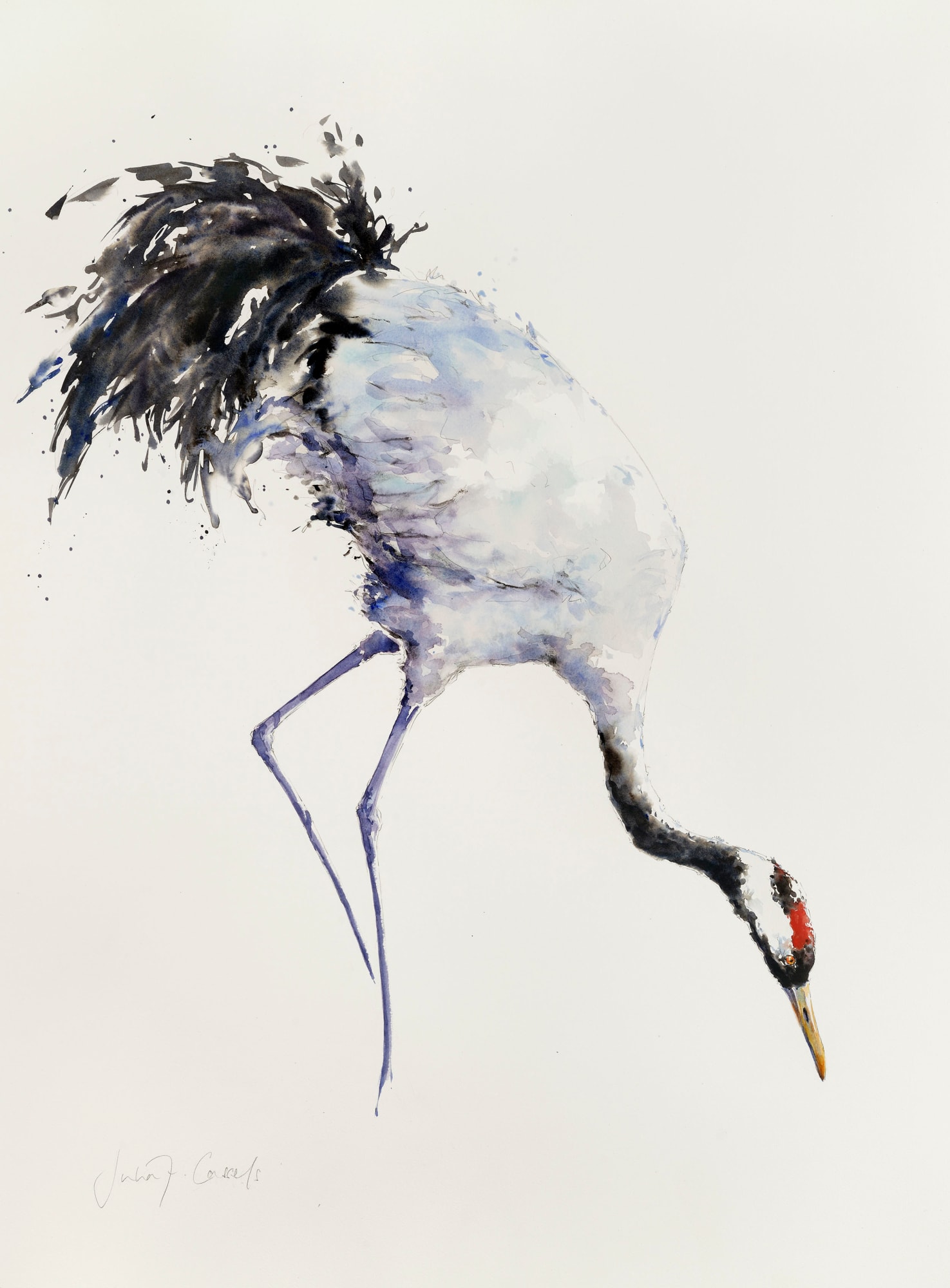 Julia Cassels, Eurasian Crane II