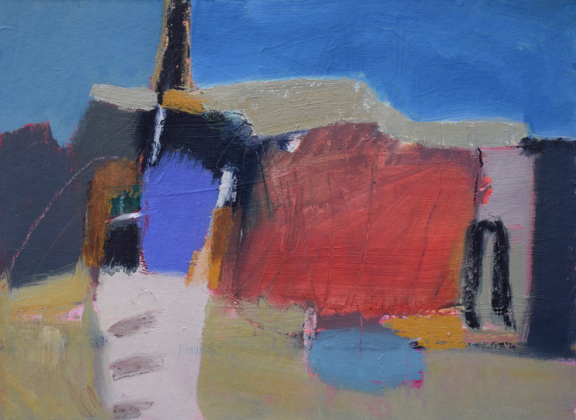 Dafila Scott, Autumn Evening by the Wood (London Gallery)