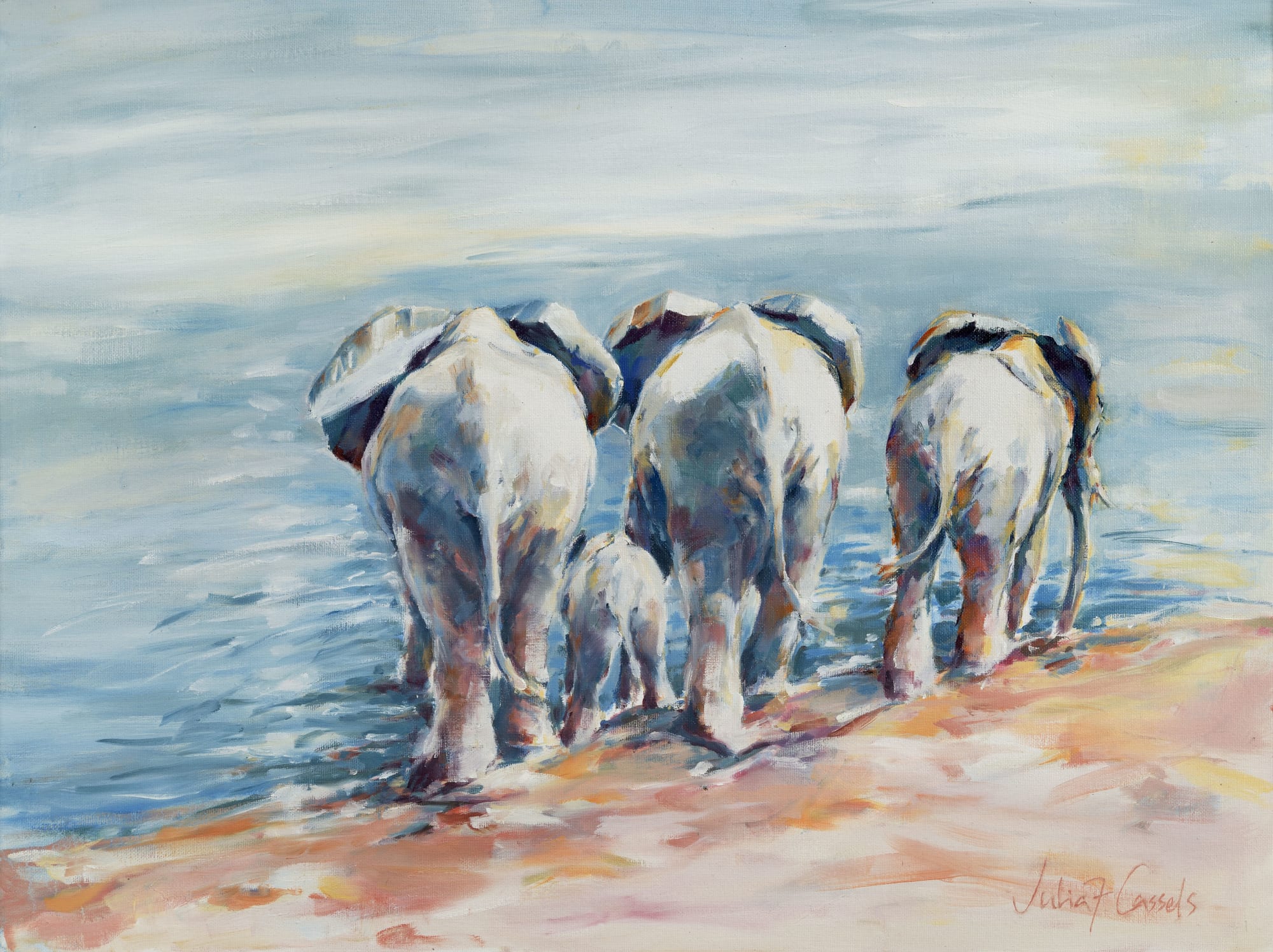 Julia Cassels, At the Water's Edge