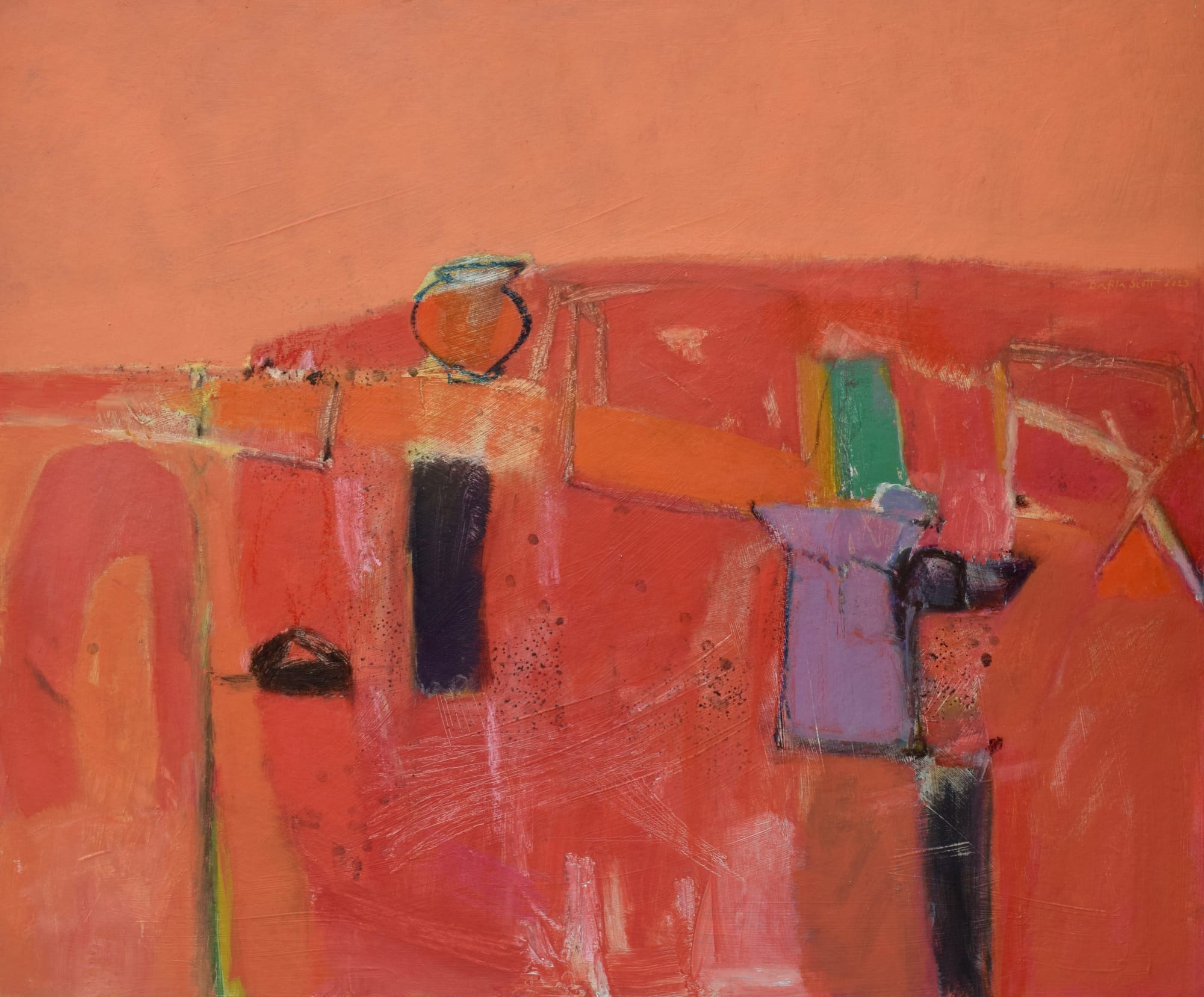 Dafila Scott, Red Table