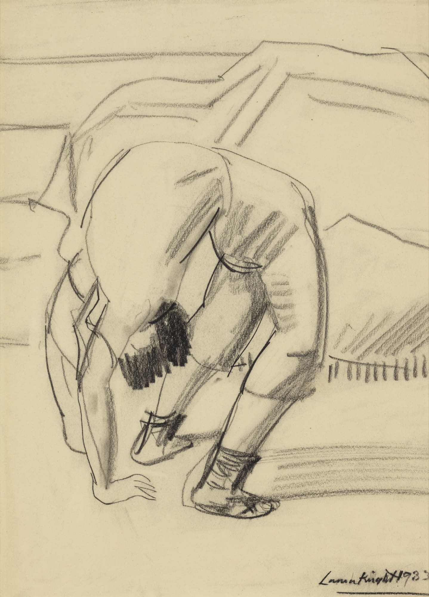 Dame Laura Knight (1877 - 1970), Acrobat (Olympia)