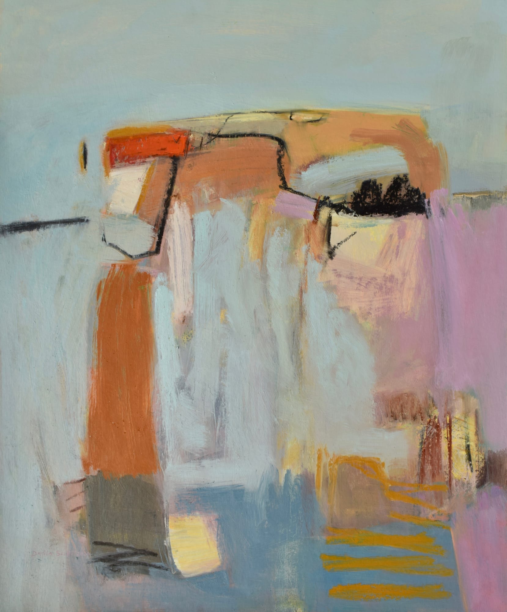 Dafila Scott, A Flash of Red (London Gallery)