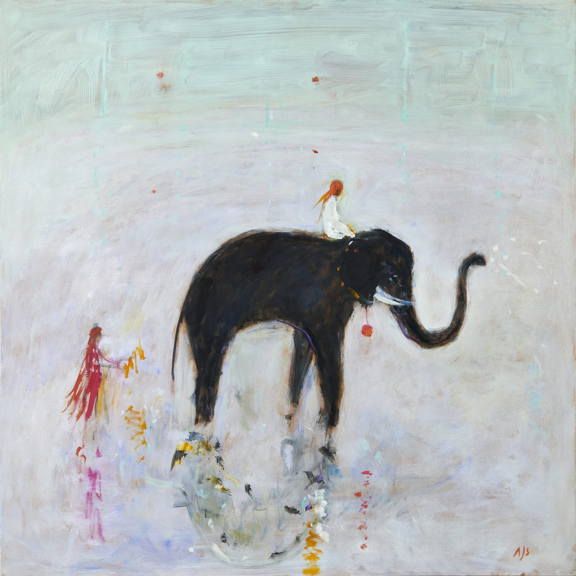 Ann Shrager, Elephant in the Pool