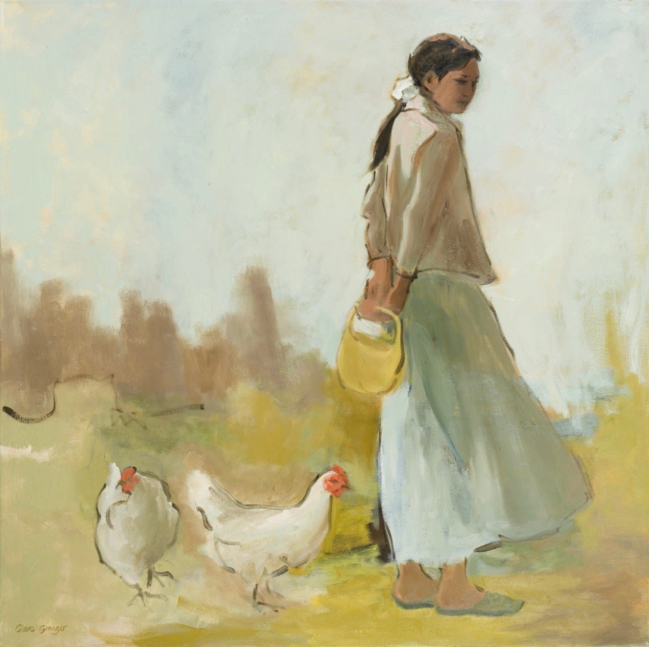 Clare Granger, Girl with Chickens