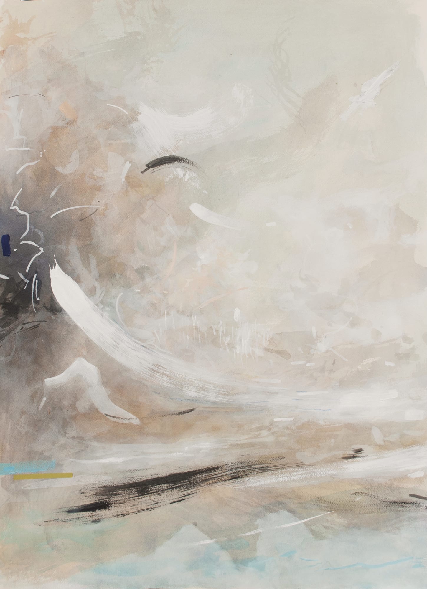 Bob Aldous, Study for Ocean Bridge II