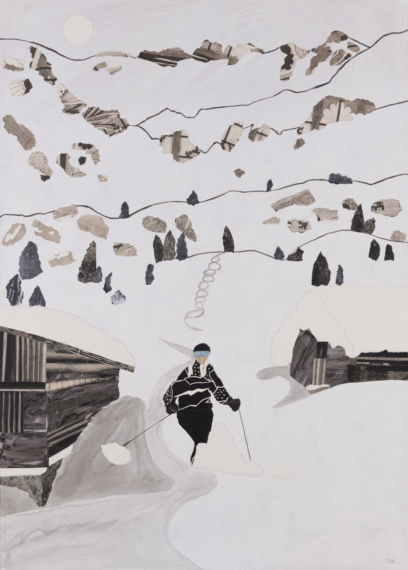 Dione Verulam, Skiing to Lunch