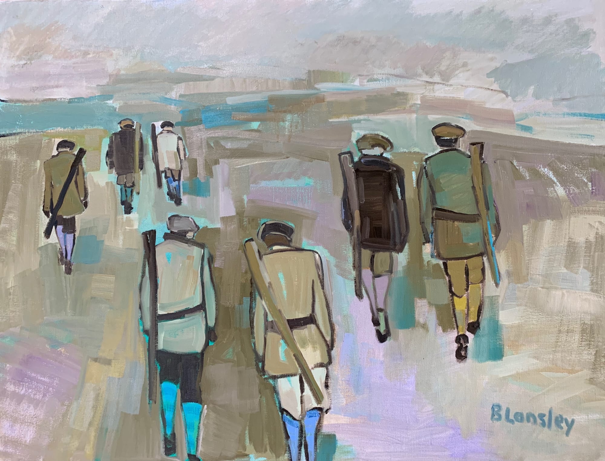 Bridget Lansley, Over the Downs