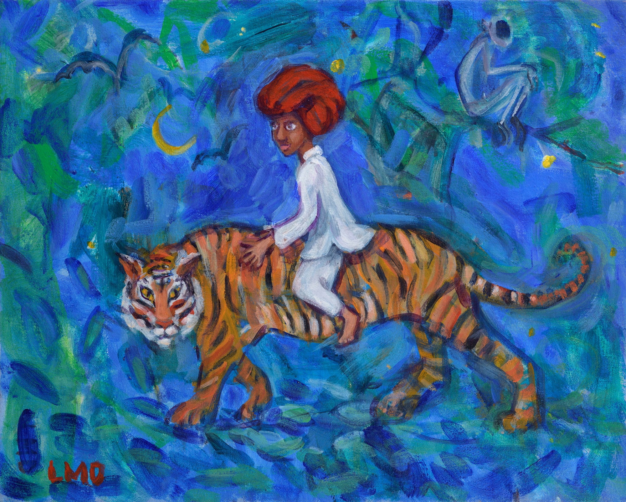 Lucy Dickens, A Midnight Stroll