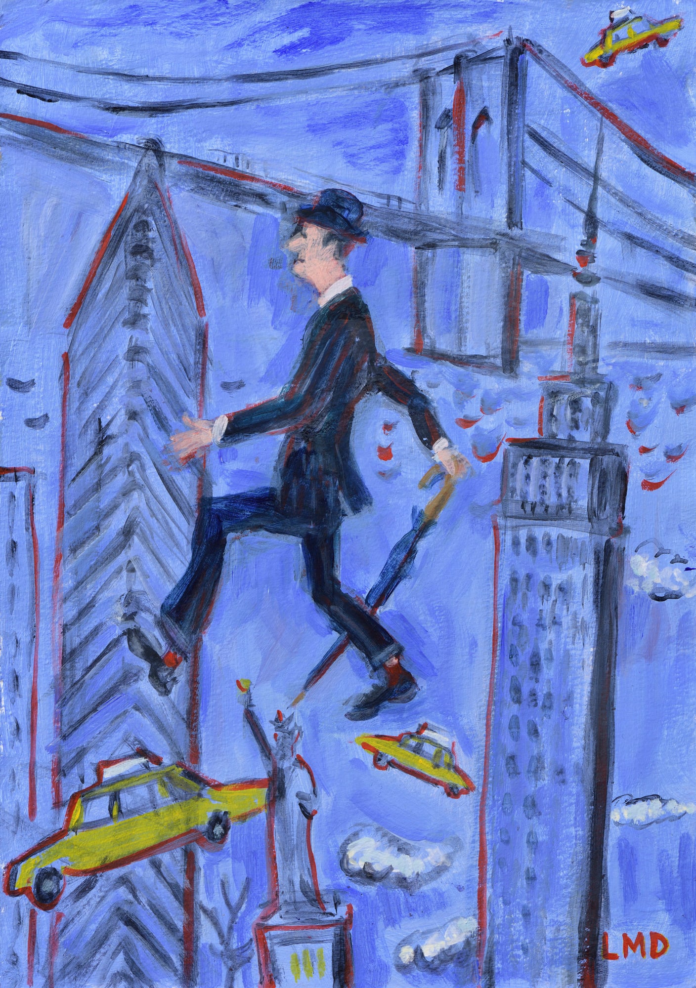 Lucy Dickens, An Englishman in New York