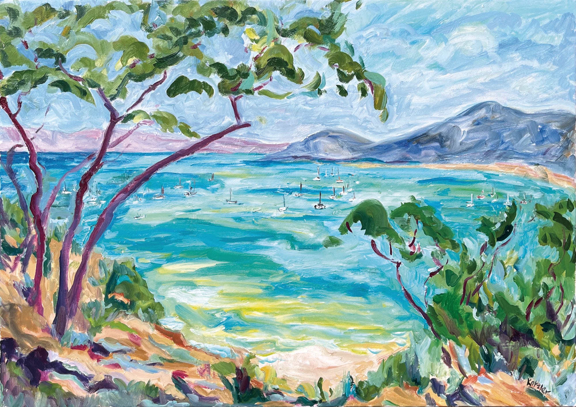 Fi Katzler, Porquerolles