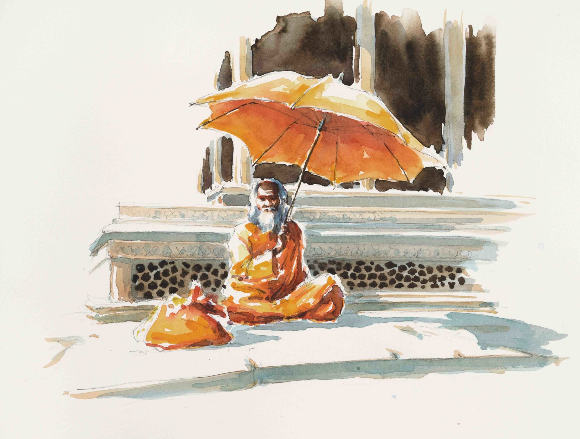 Julia Cassels, Sadhu, Kathmandu