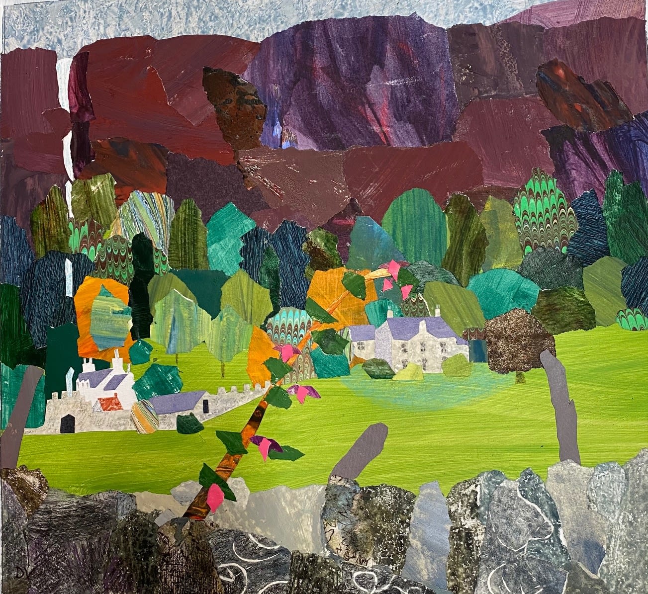 Dione Verulam, Fuschia at Carsaig