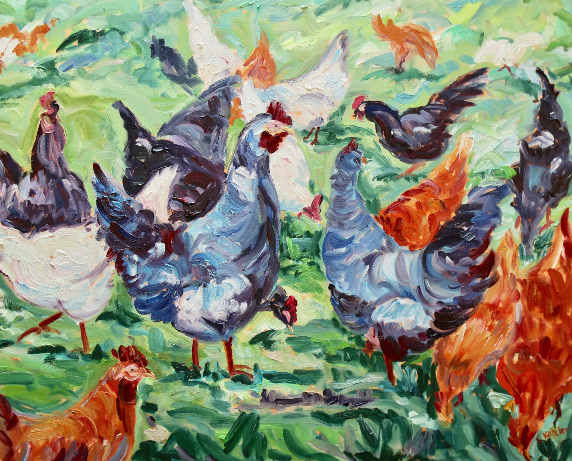 Fi Katzler, Poulet Poulet