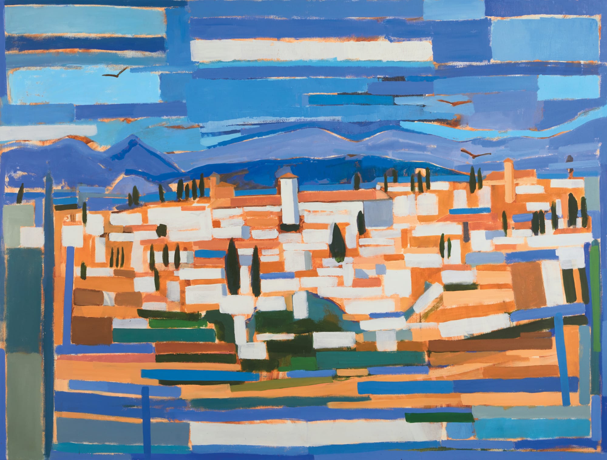 Katharine Edwards, View to the Albaicin, Granada