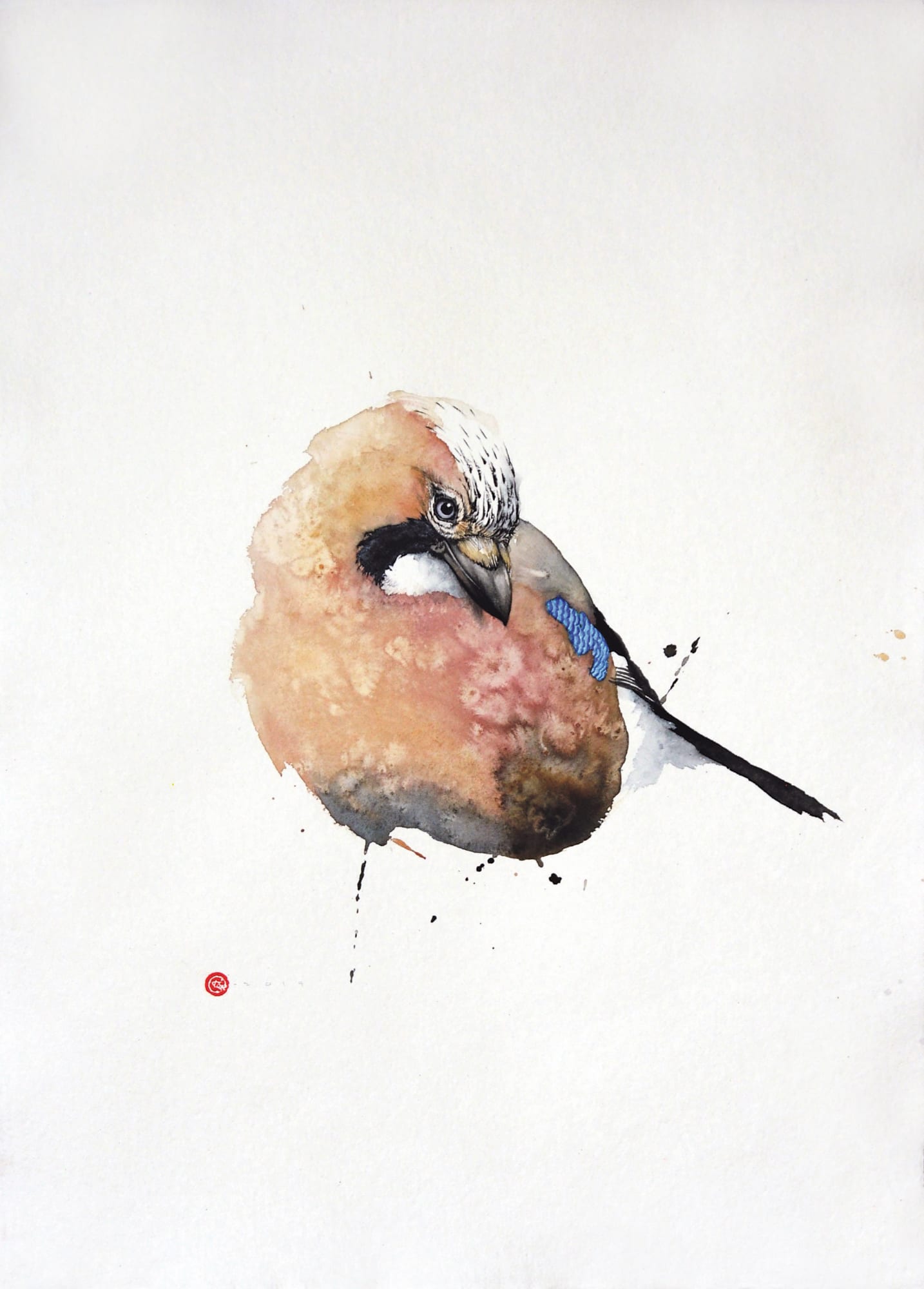 Karl Martens, Jay I (Unframed)