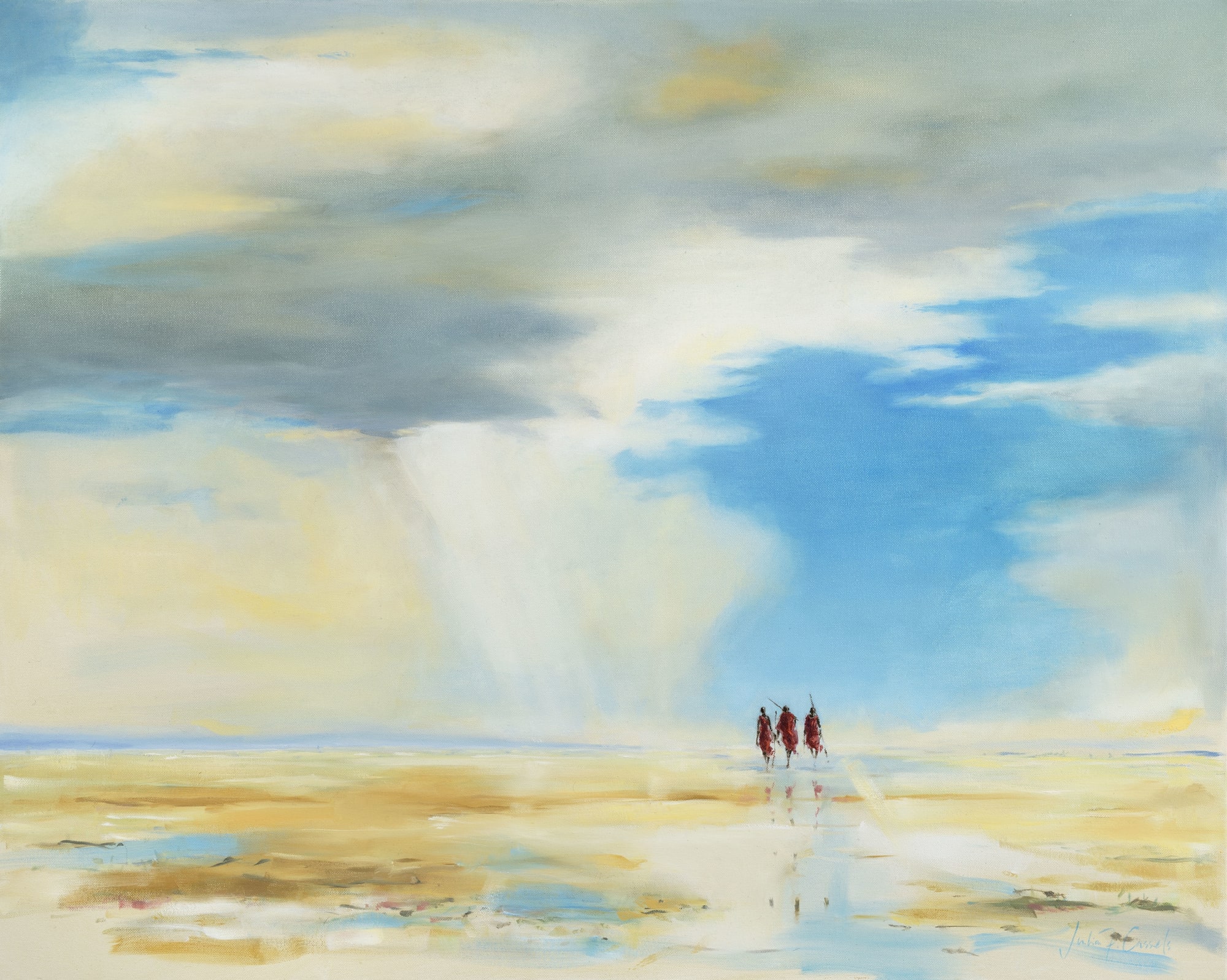 Julia Cassels, Out on the Plains