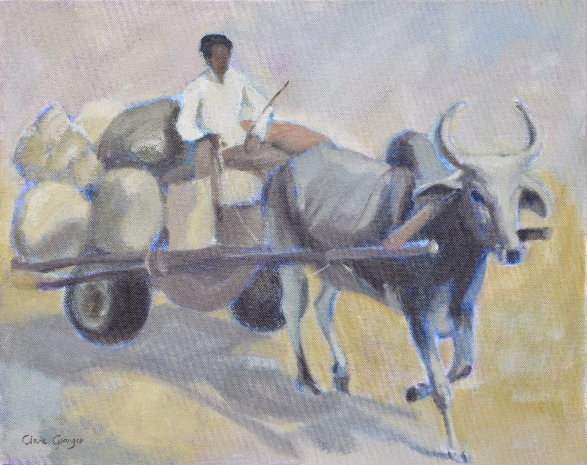 Clare Granger, Ox and Cart