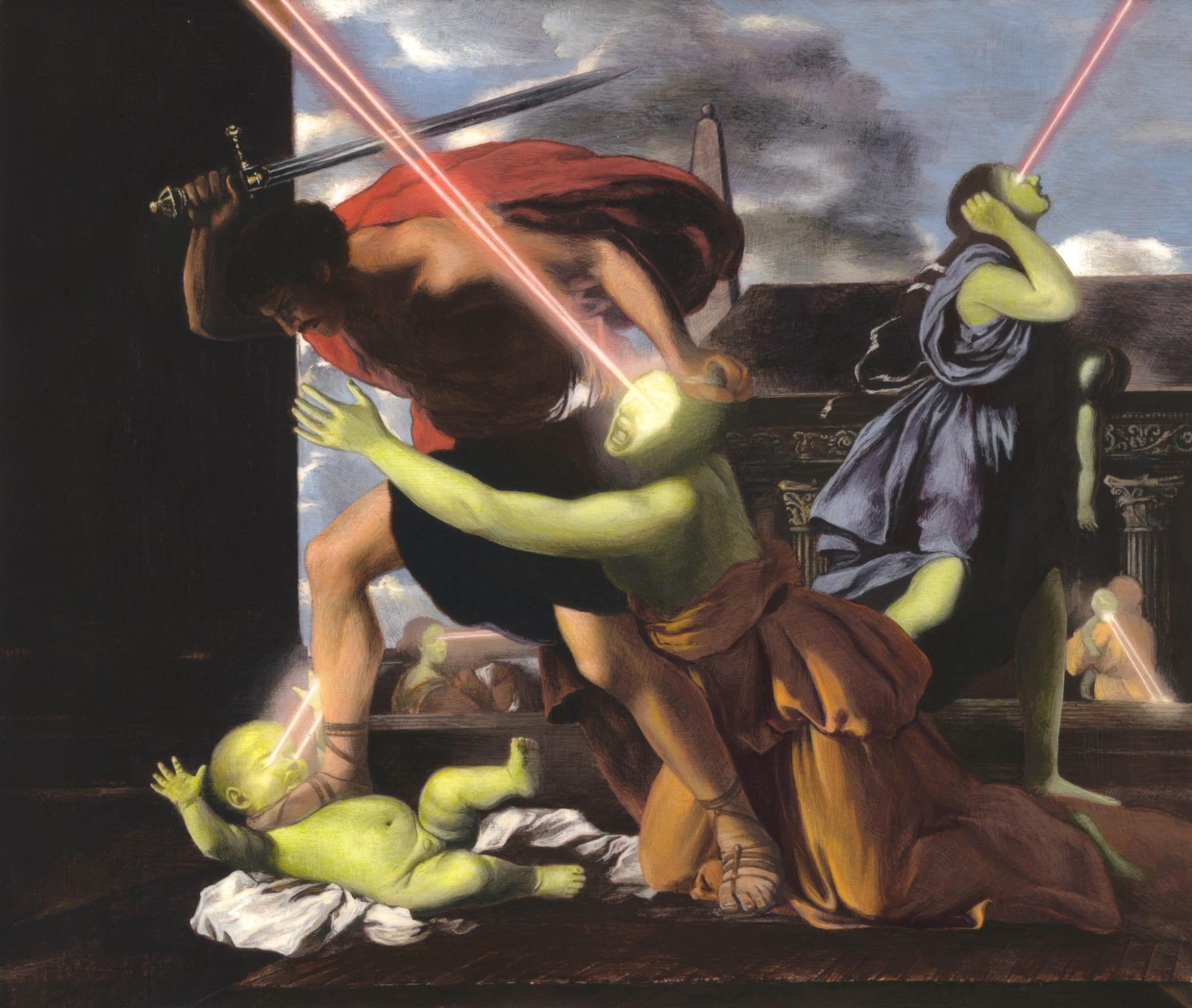 Adam Mysock, Having Found the Lowest Threshold (St. George Slaying the Dragon), 2013