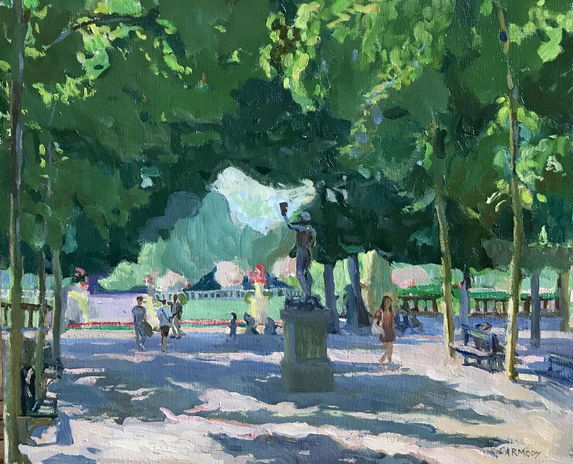 Kelly Carmody, Luxembourg Garden, 2020