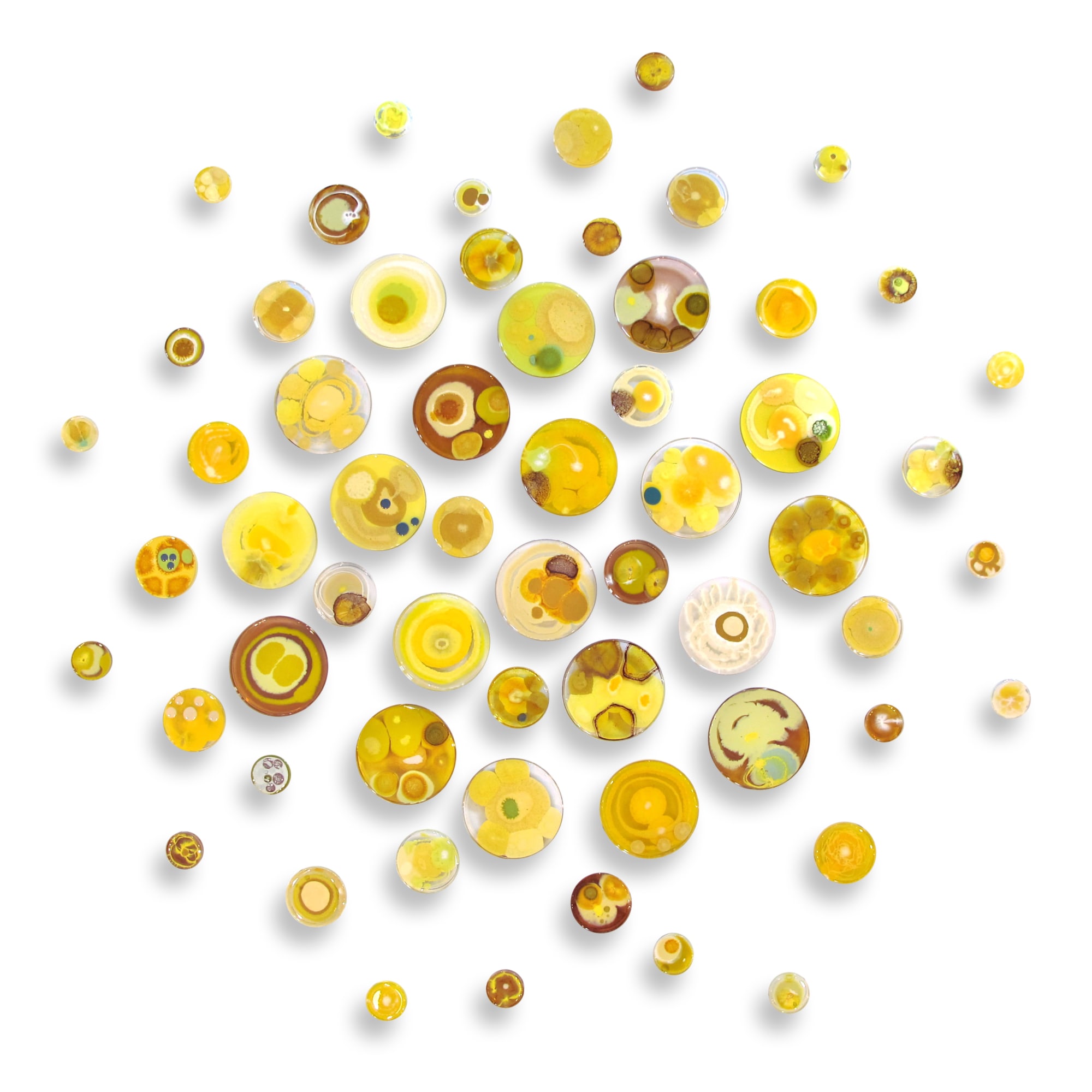 Klari Reis, Hypochondria Yellow, 60 pieces, 2019