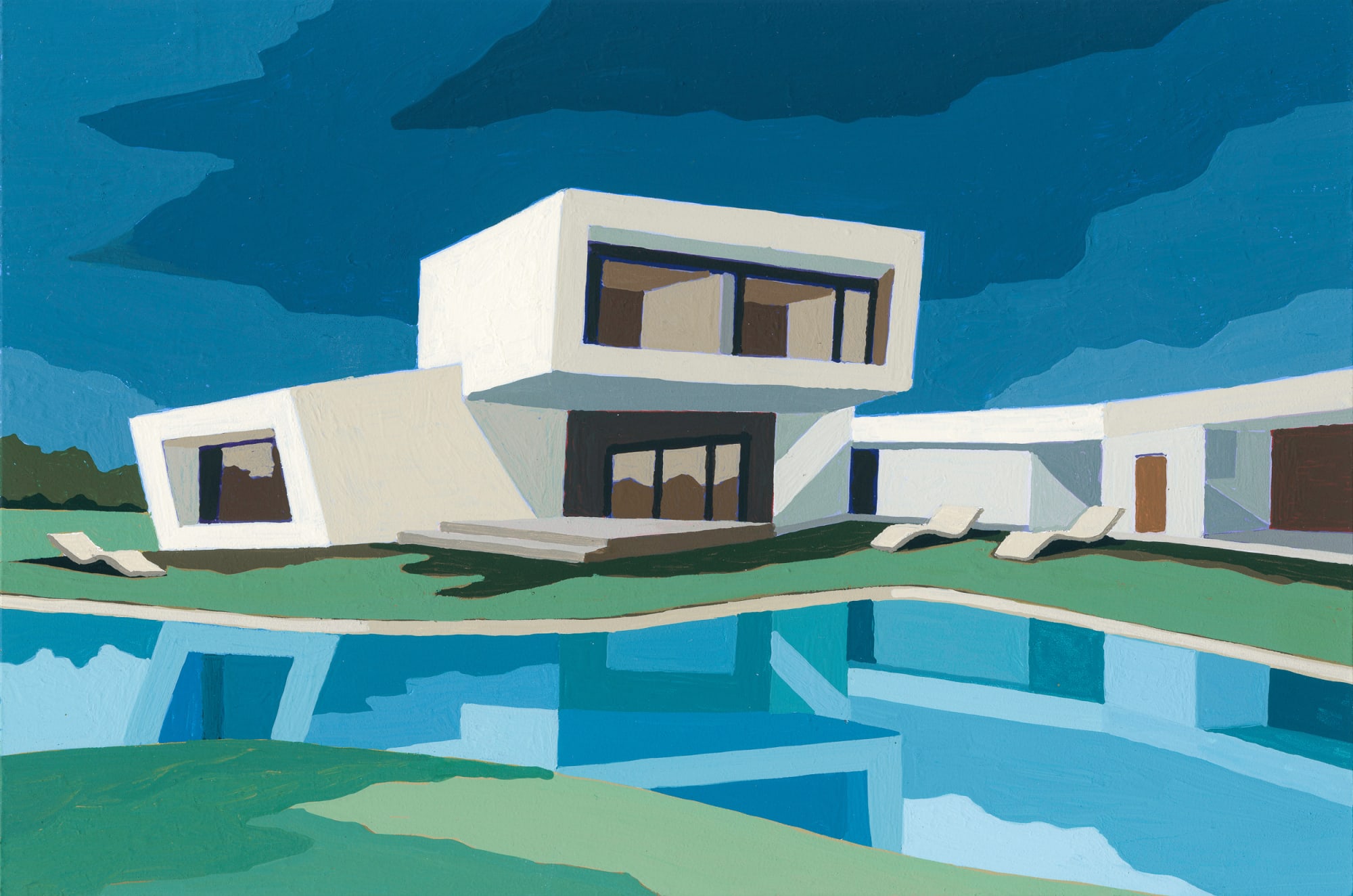 Andy Burgess, Lake House, 2019