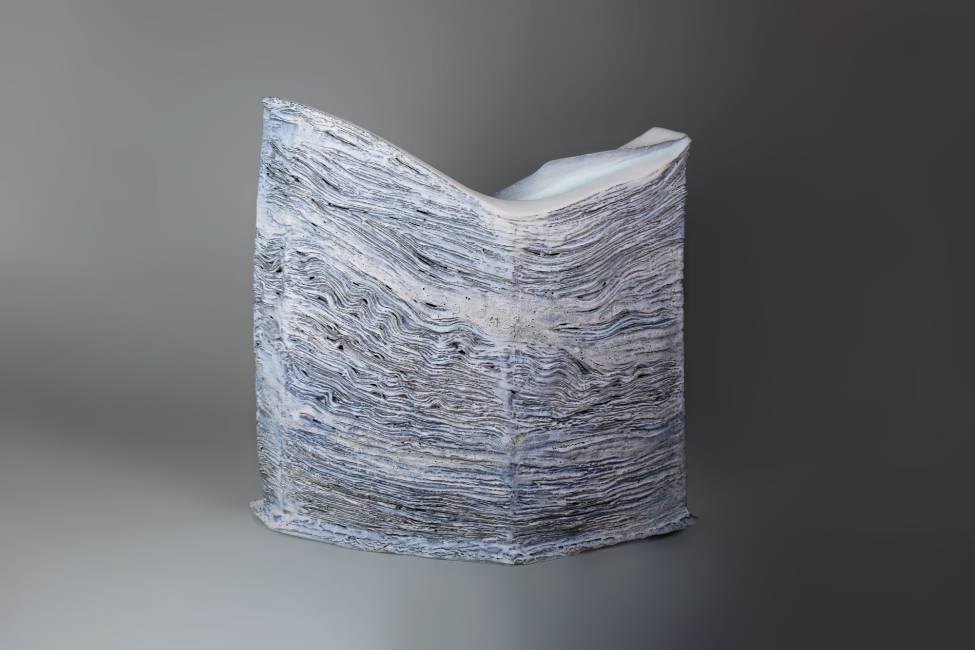 Hiruma Kazuyo 昼馬和代, Brilliance of Wind Silver Ⅱ 風銀を刻む Ⅱ, 2018