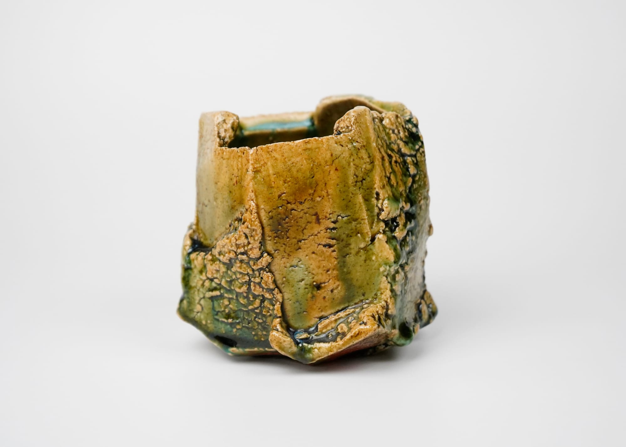 Higashida Shigemasa 東田茂正, Oribe tea bowl 3