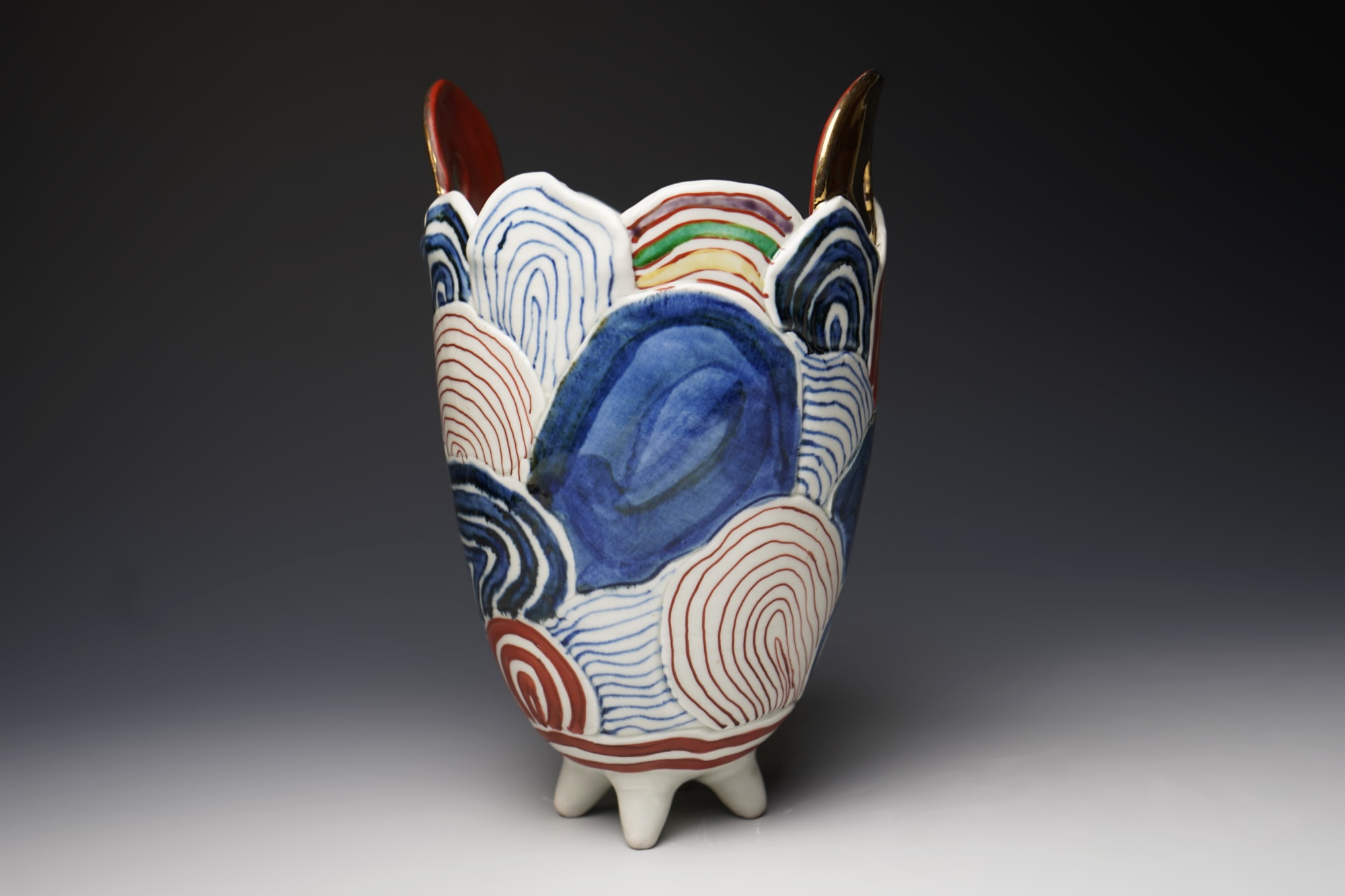 Matsuda Yuriko 松田百合子, Flower Vessel 花器